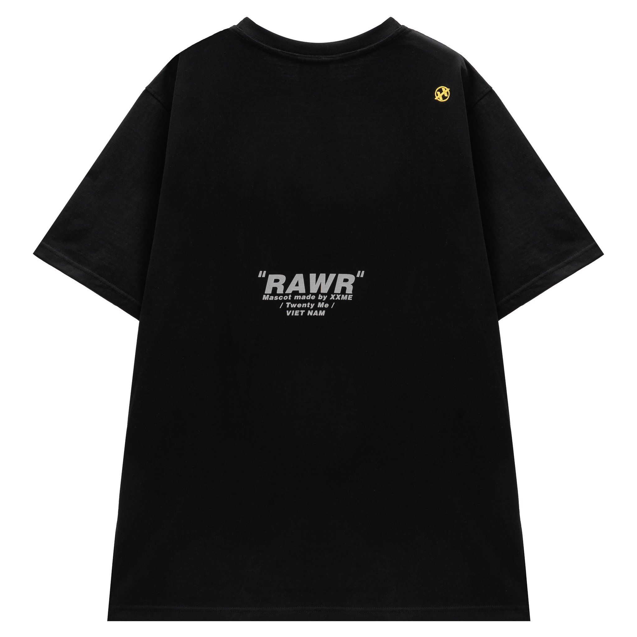 Áo Thun Rawr Shadow - Black