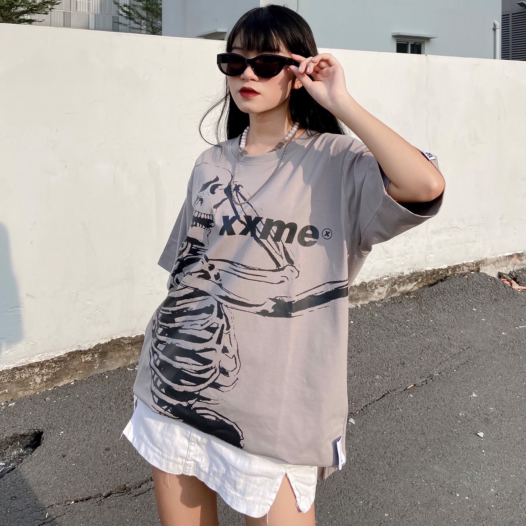 Spooky Tee - Gray