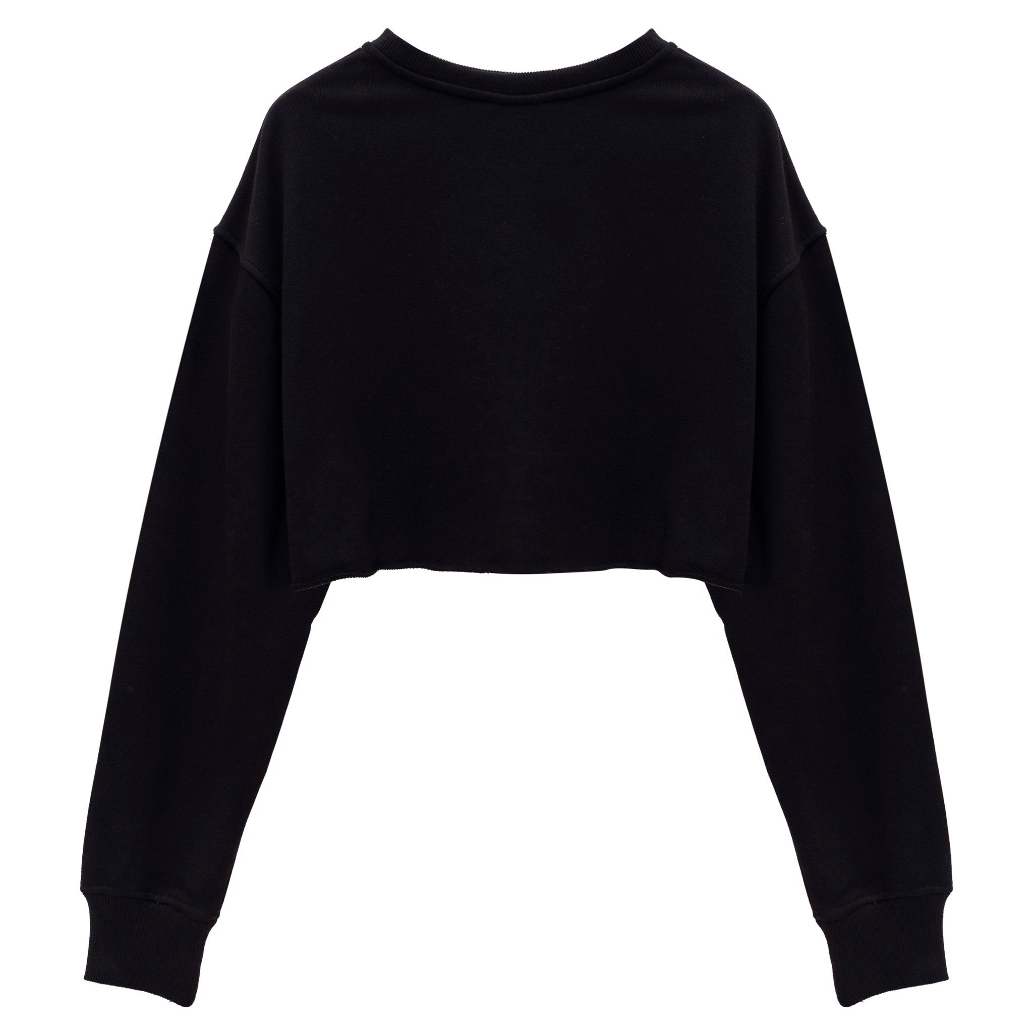 Áo Croptop Academy - Black