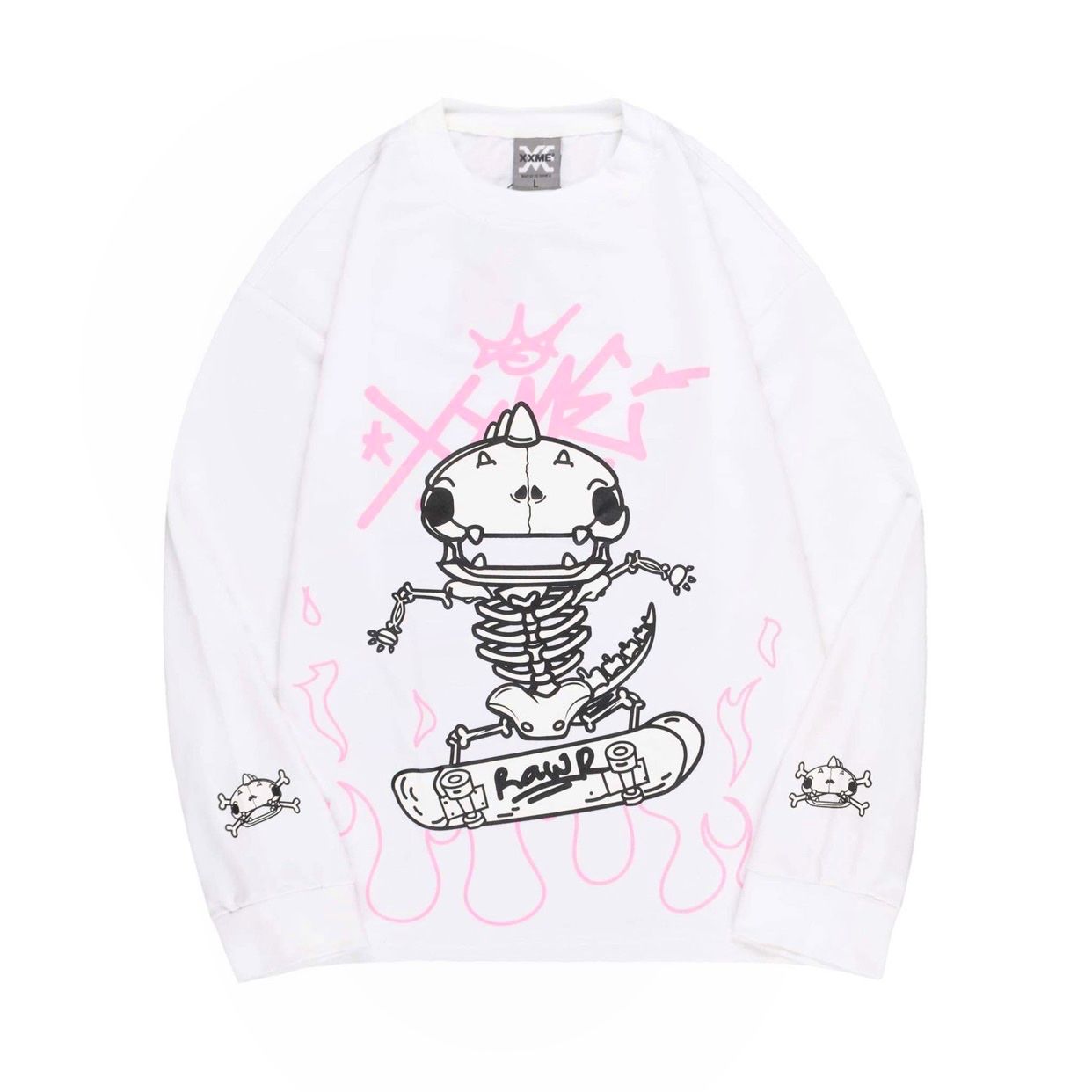 Inside RAWR Sweater - White