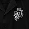  Áo Sơ Mi Dynasty Shirt - Line Art - Black 