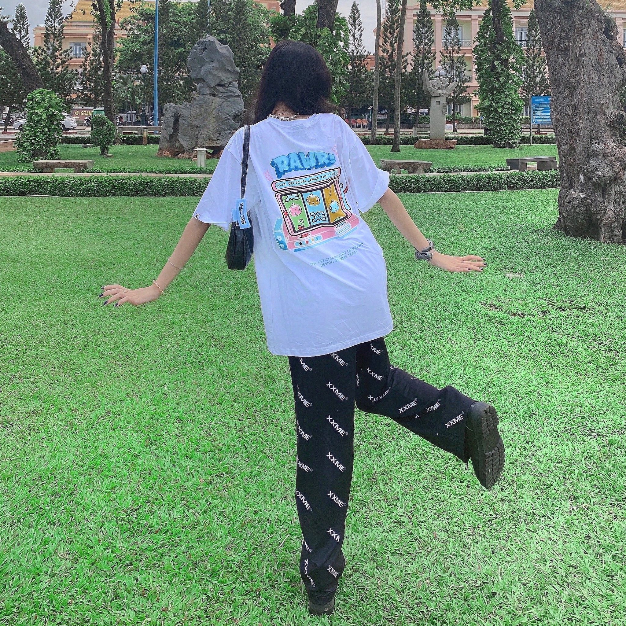 Logo XXME Long Pants - Black