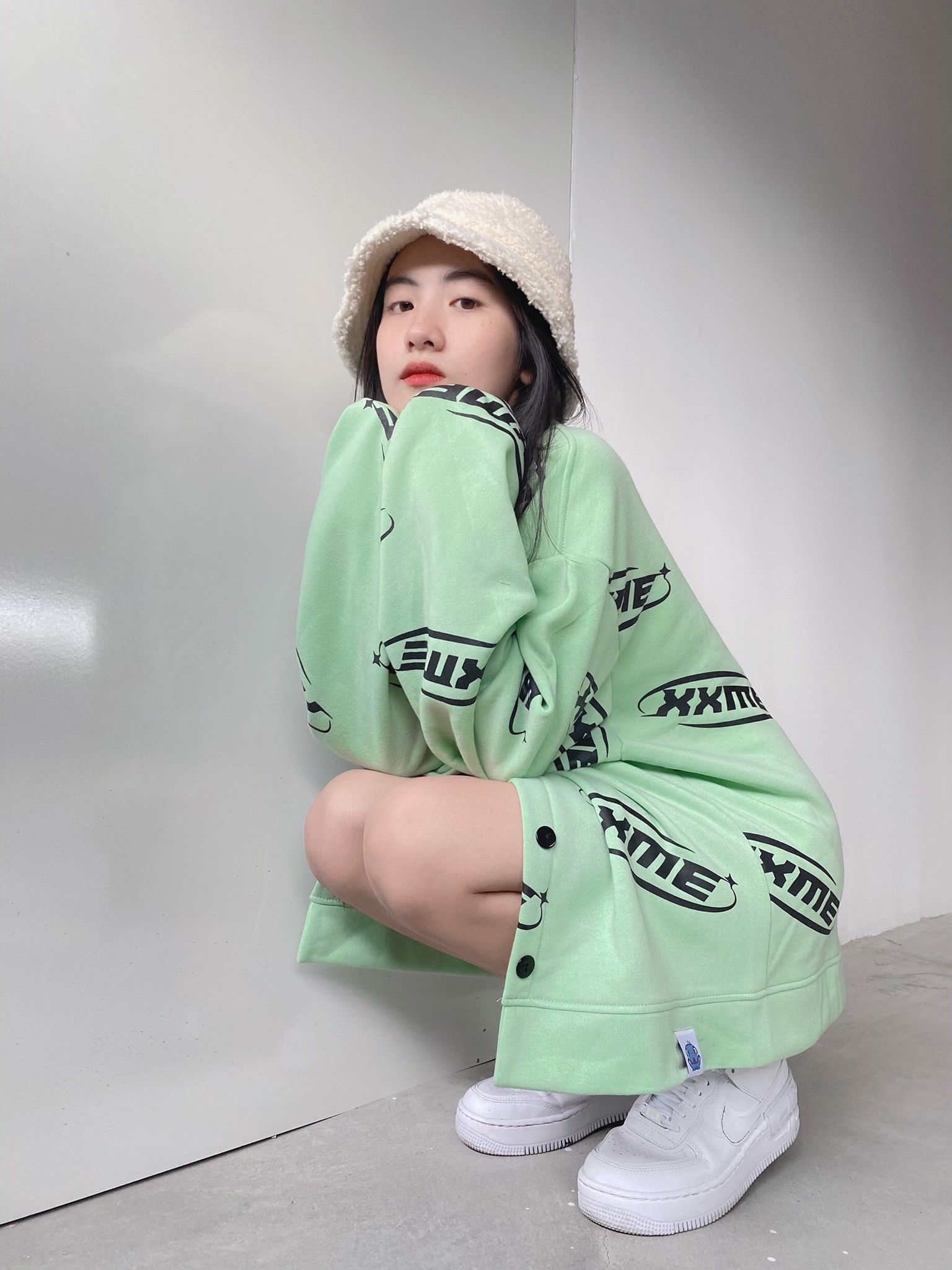 Babe RAWR Cardigan - Green