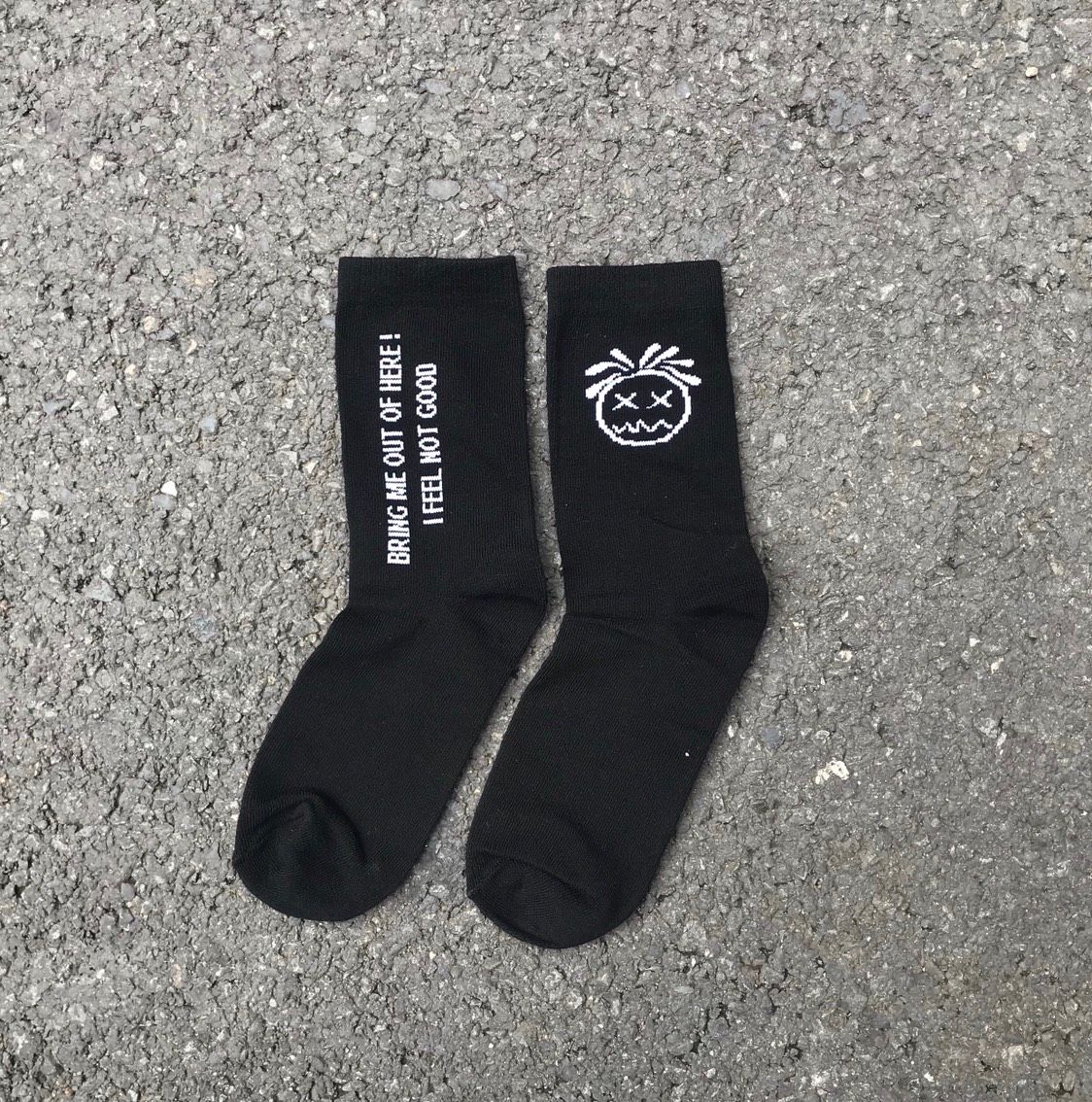 Deadface Socks - Black