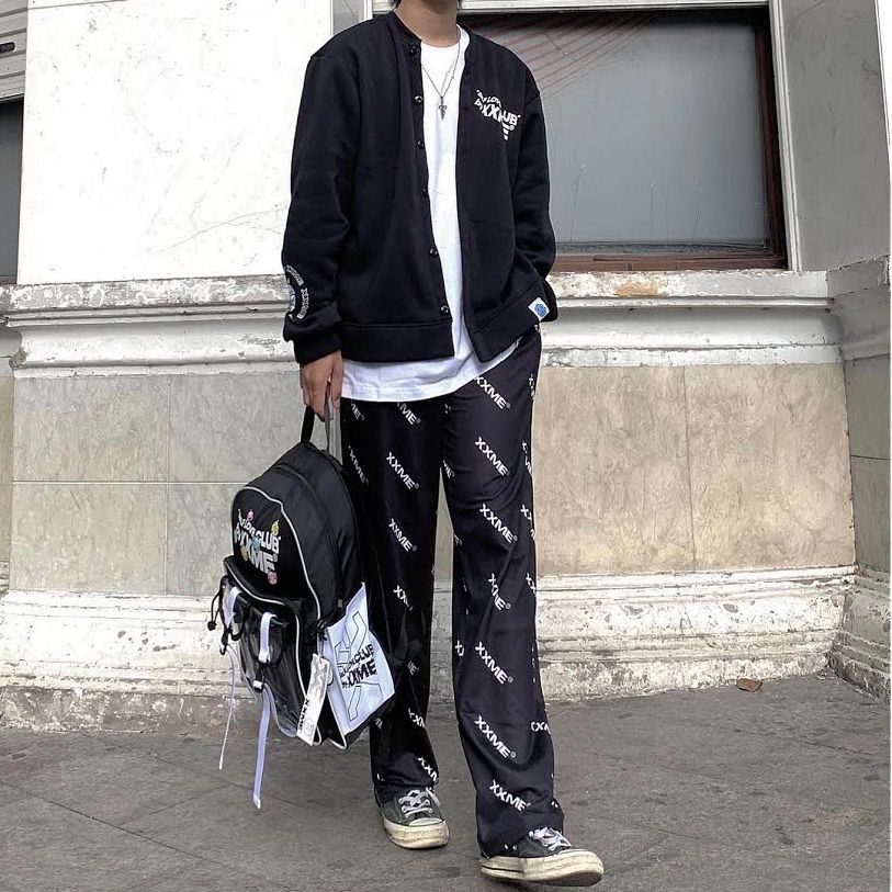 Logo XXME Long Pants - Black