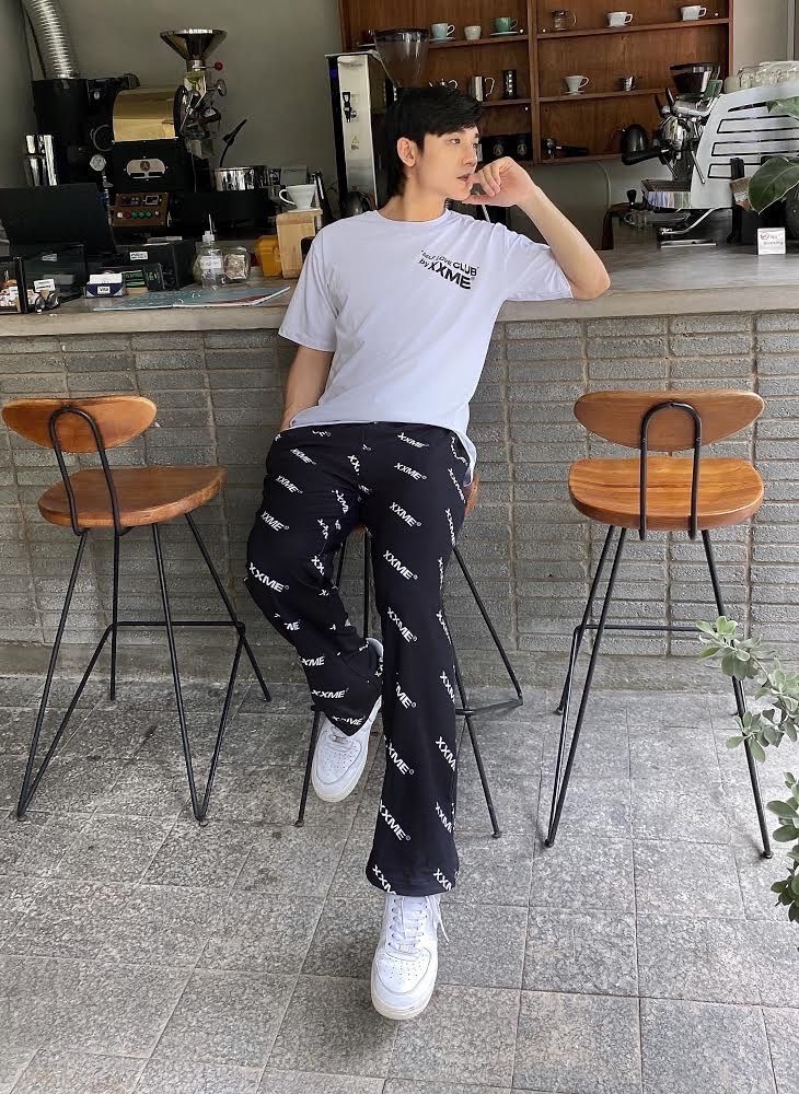 Logo XXME Long Pants - Black