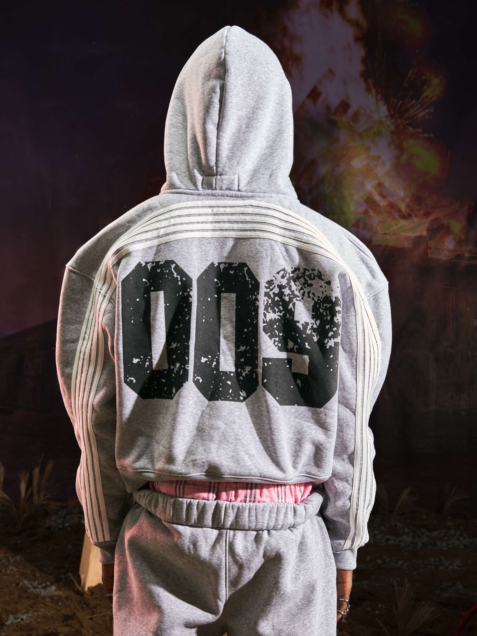 GC (GOD'S CHOICE) Hoodie XXME - Gray