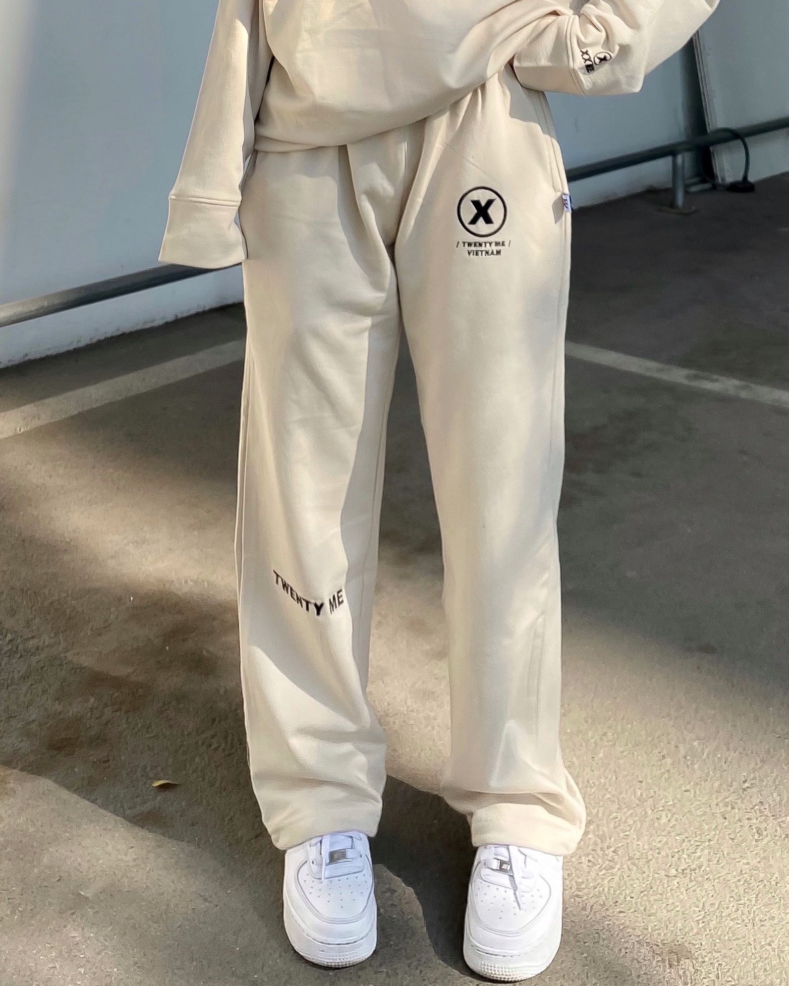  Quần Dài Origin Sweatpants - Beige 