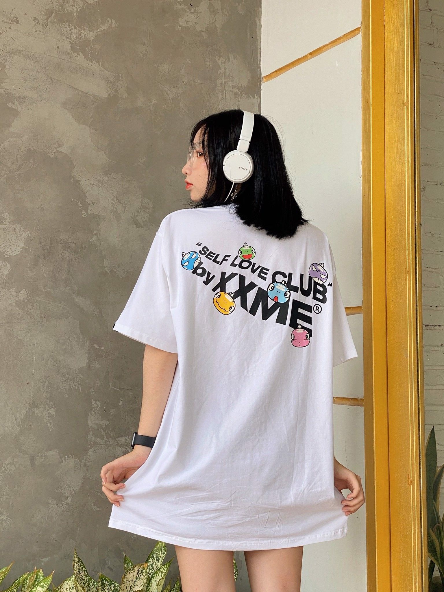 Áo Thun RAWR Self Love Club Tshirt - White