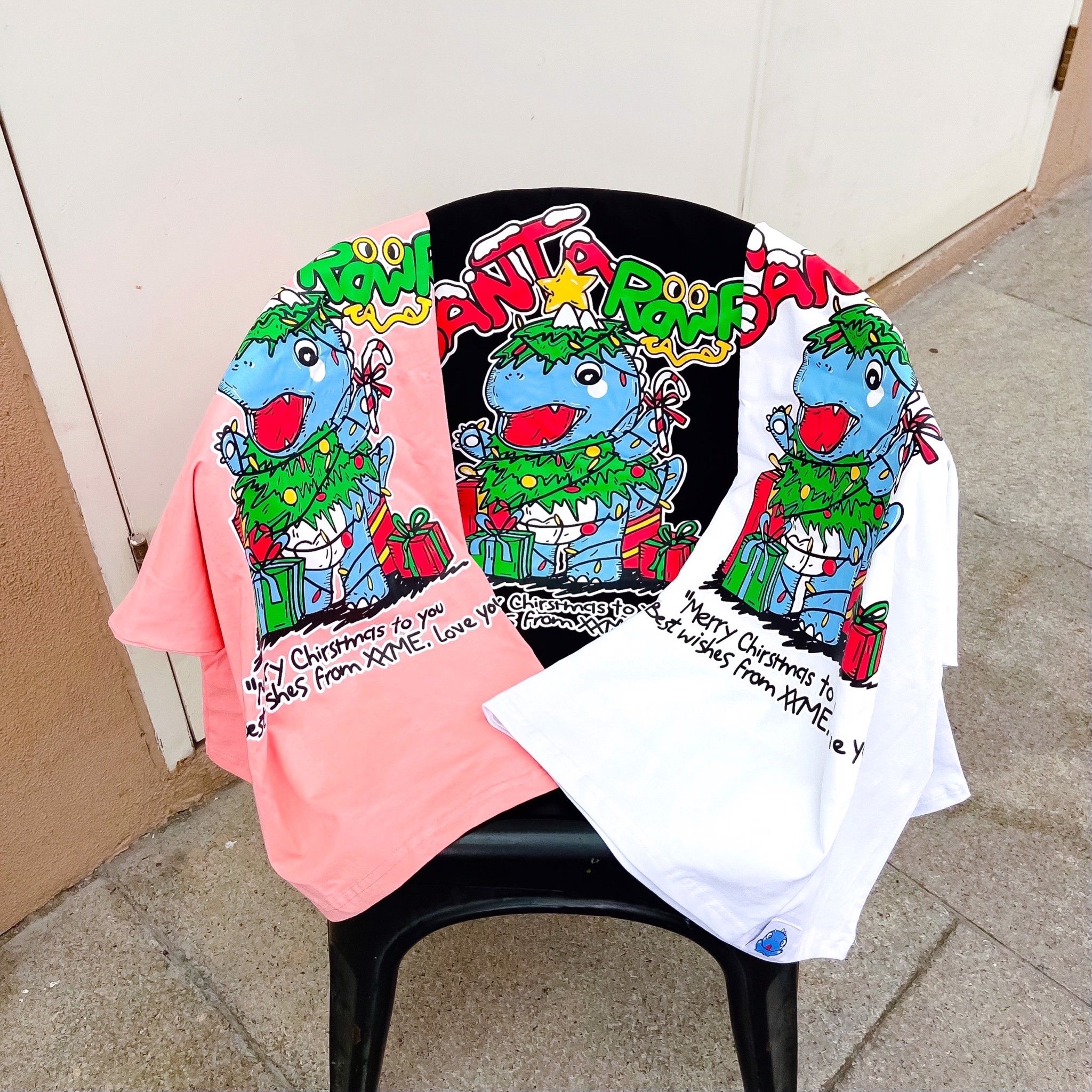 Áo Thun RAWR Xmas Tee - Pink