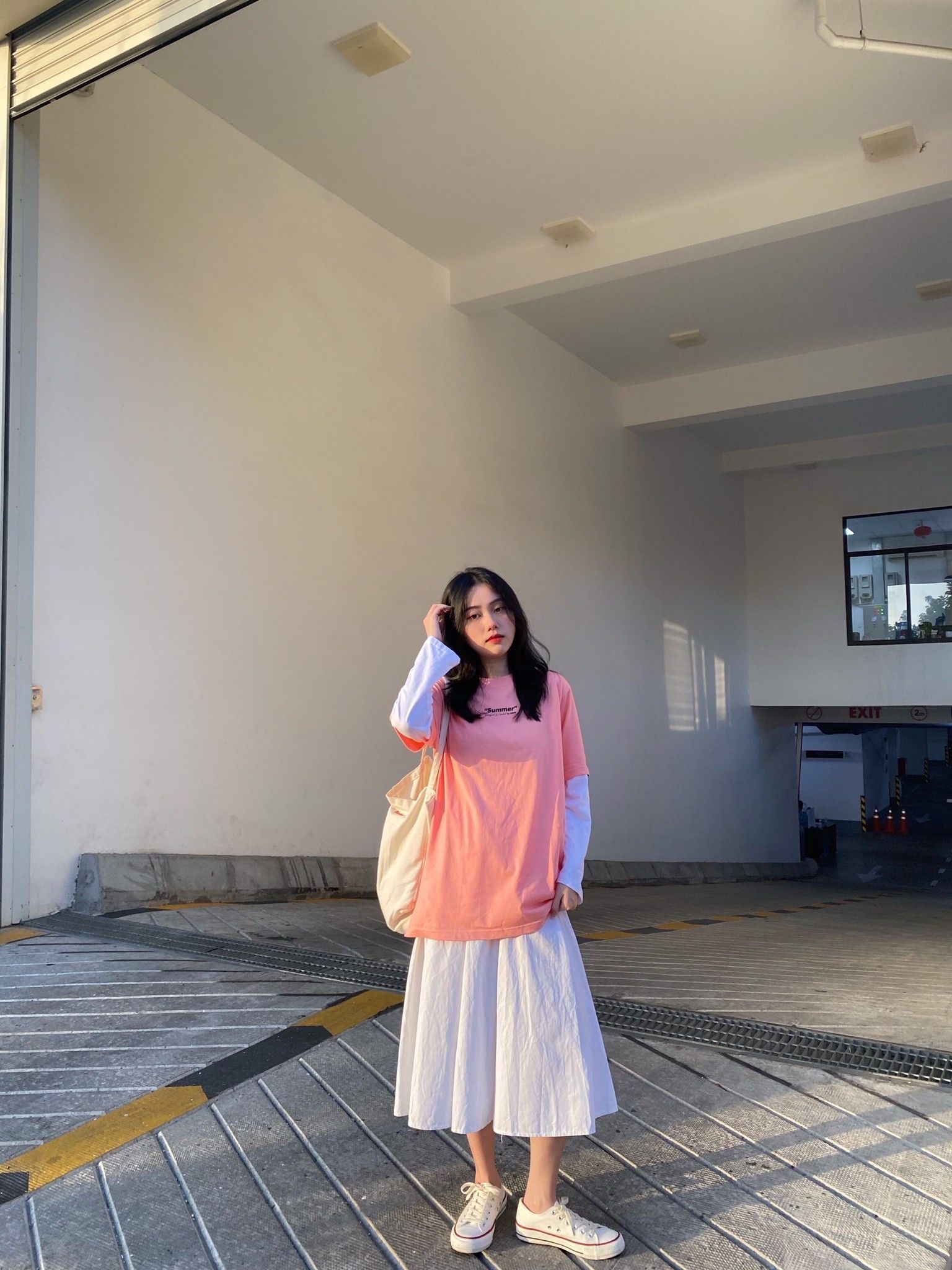 Áo Thun Fancy Rawr - Pink