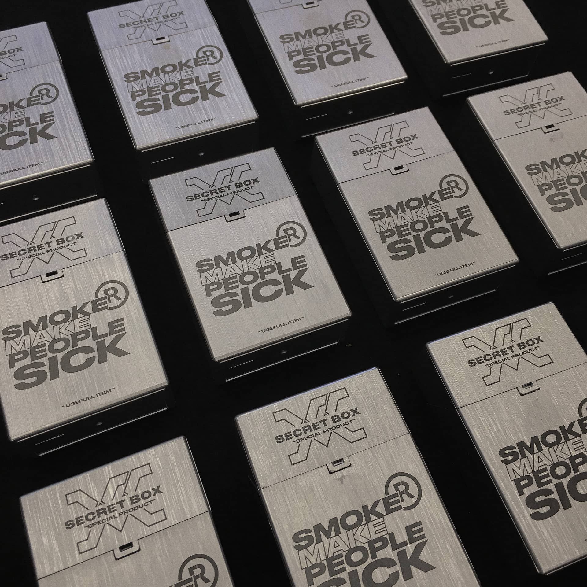 SMOKE Secret Box VER002 - Silver