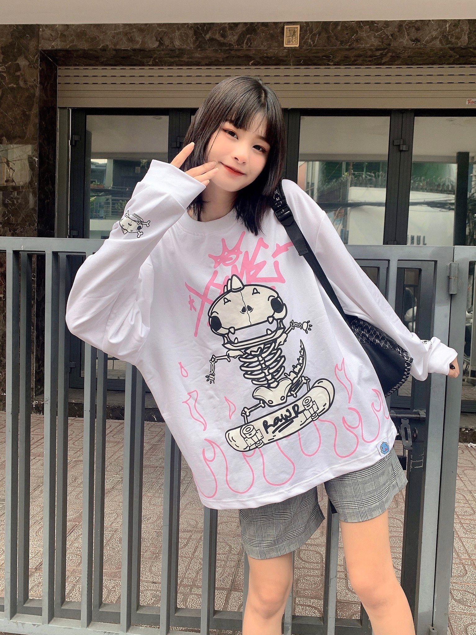 Inside RAWR Sweater - White