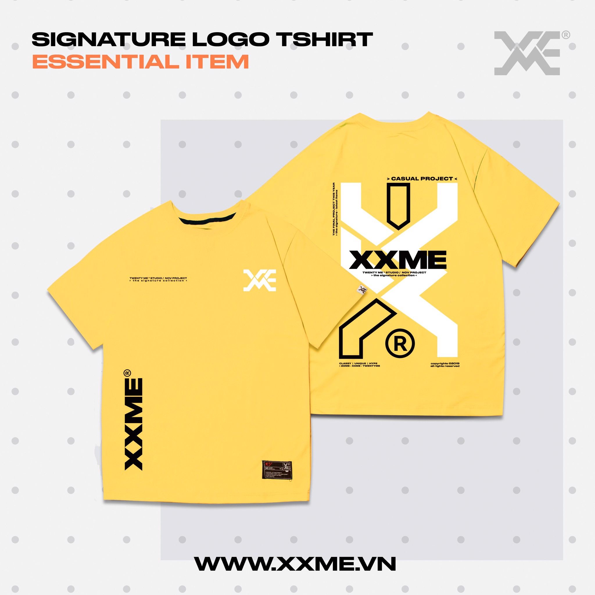 SIGNATURE Tshirt - YELLOW