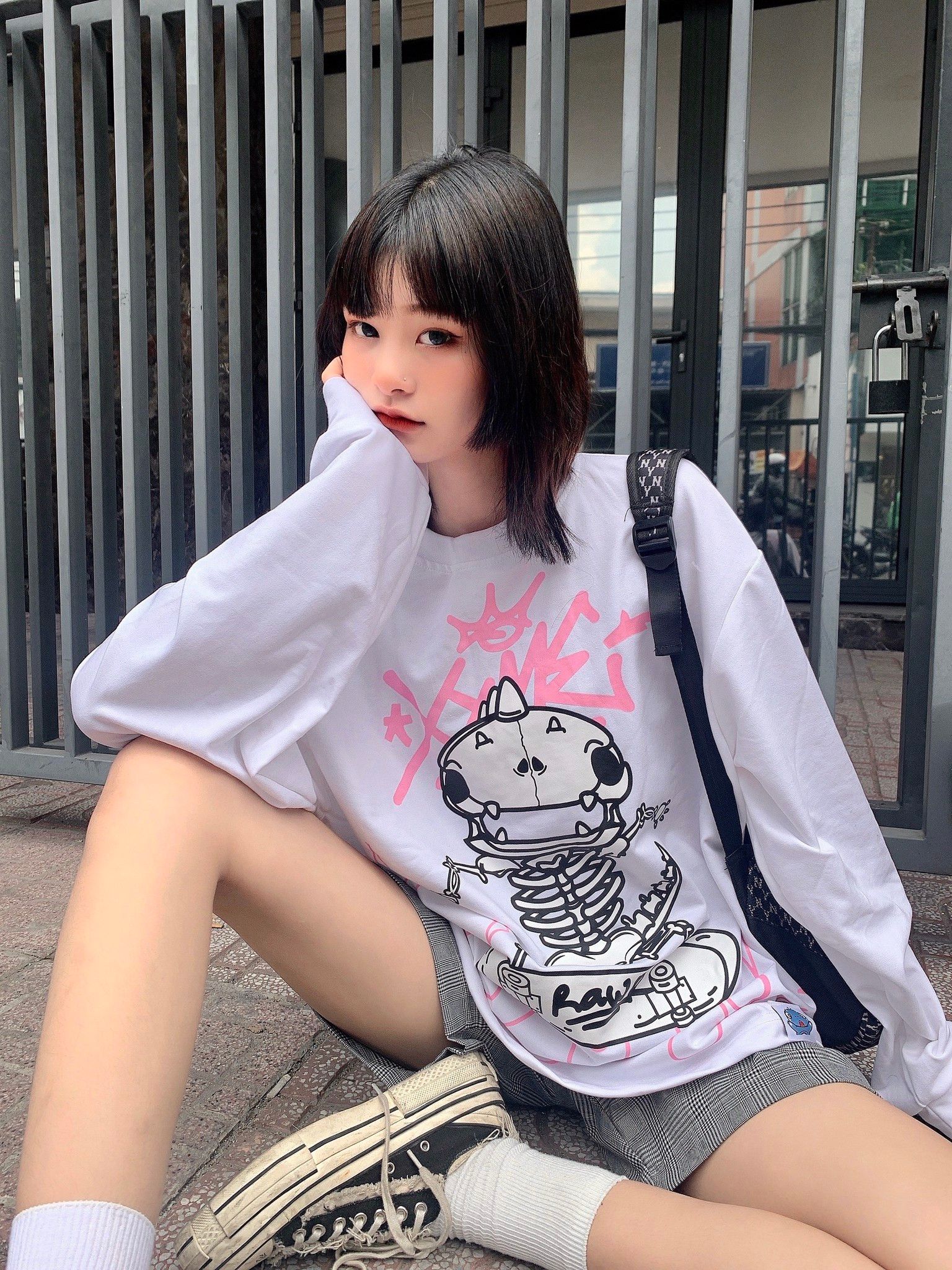 Inside RAWR Sweater - White