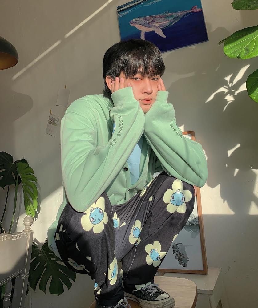 RAWR - Flower Long Pants - Black