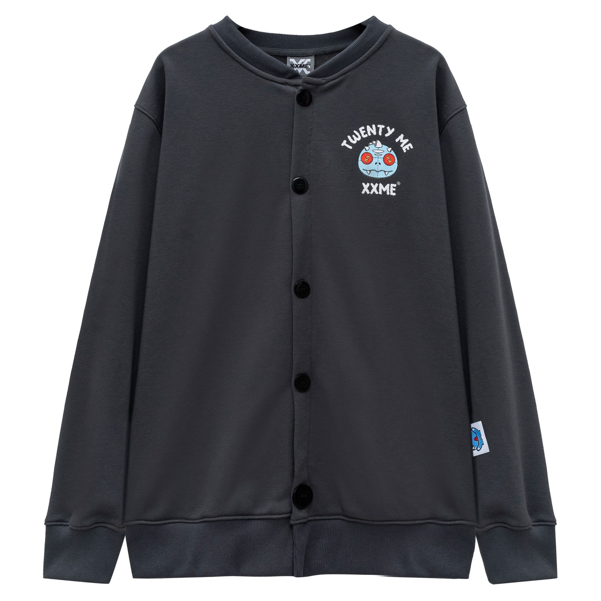 Áo Cardigan Thug Rawr - Gray