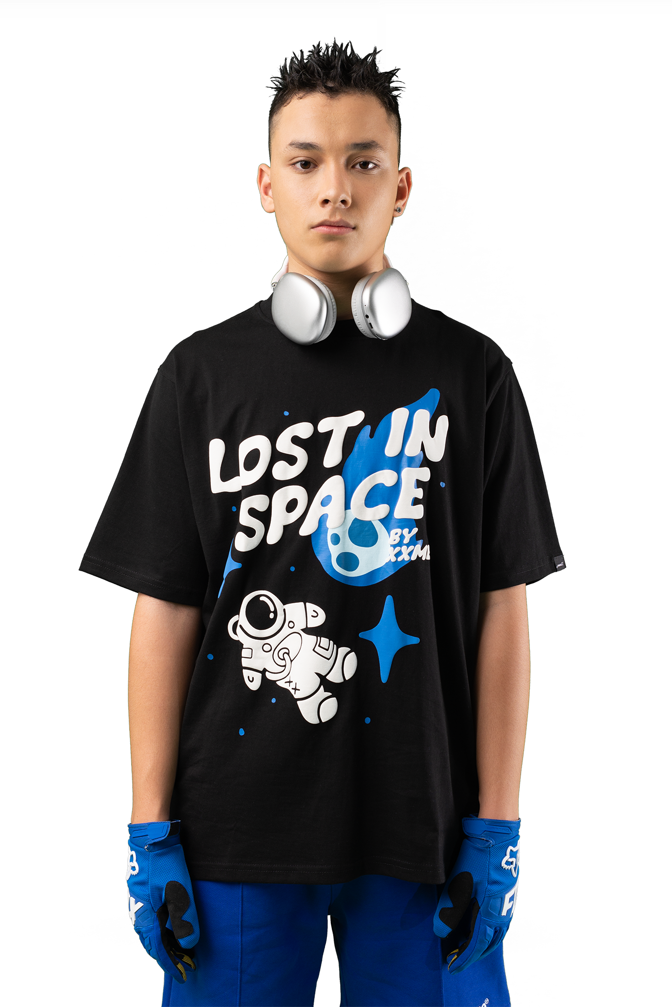  Áo Thun Lost In Space - Black 