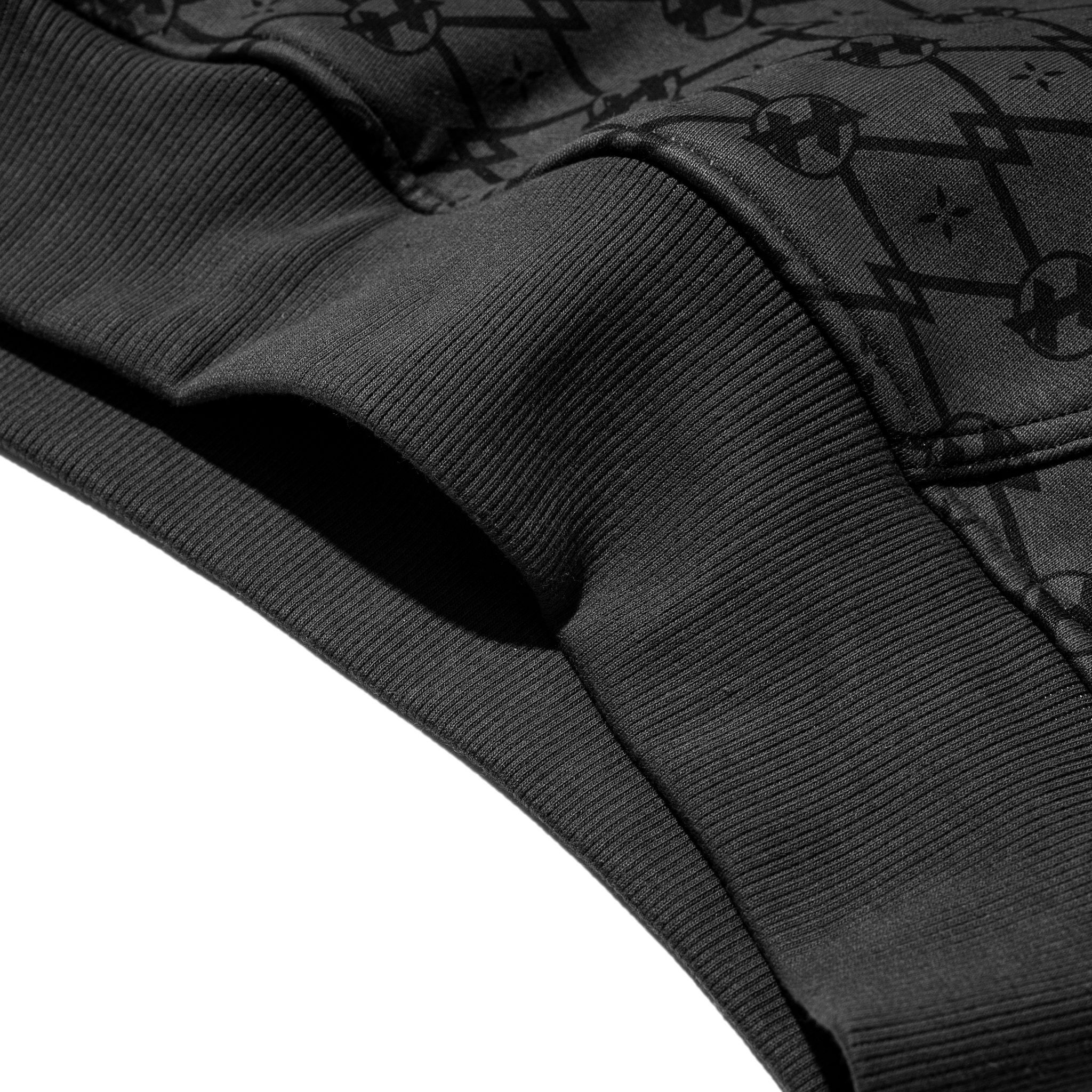 Áo Hoodie X2 Monogram - Gray