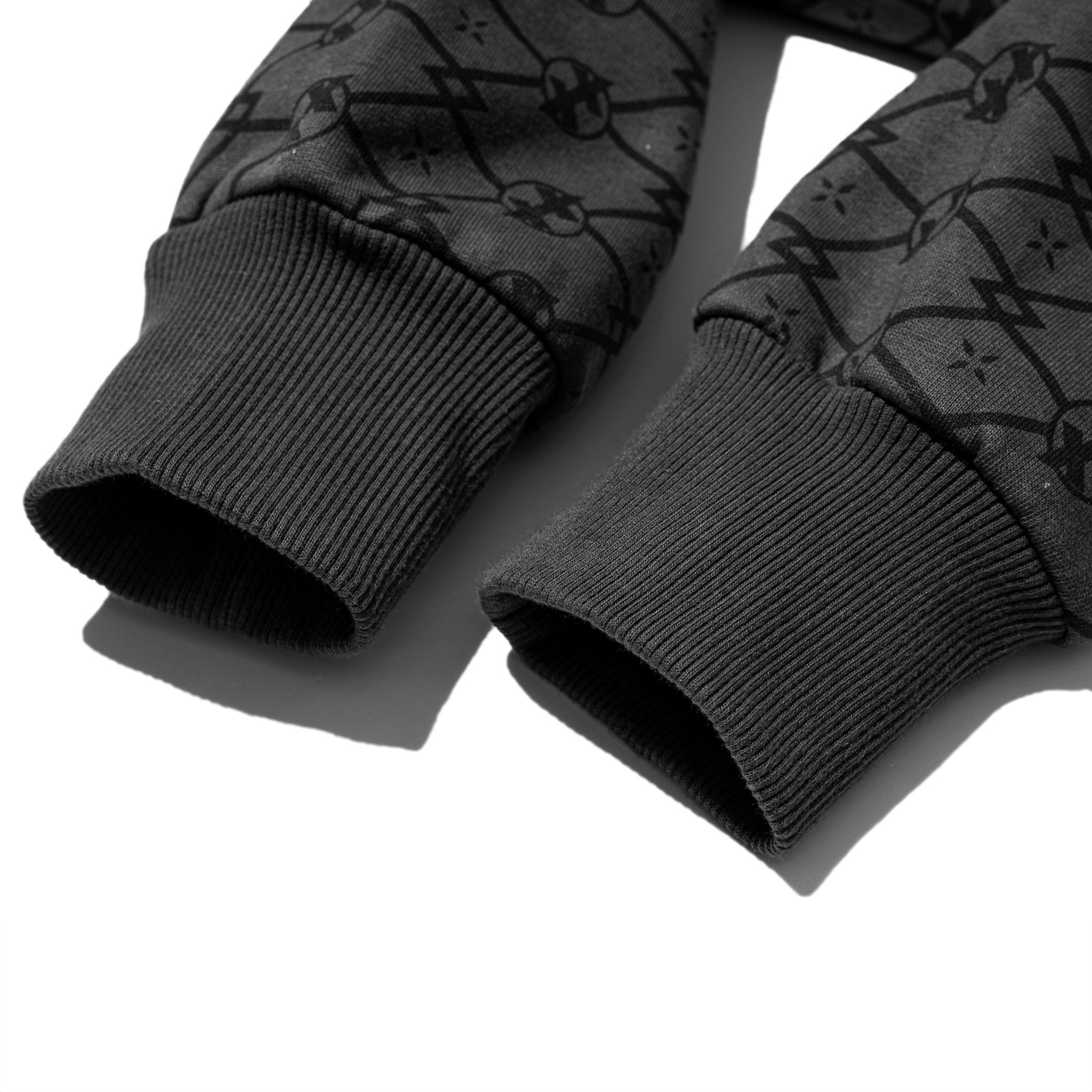 Áo Hoodie X2 Monogram - Gray
