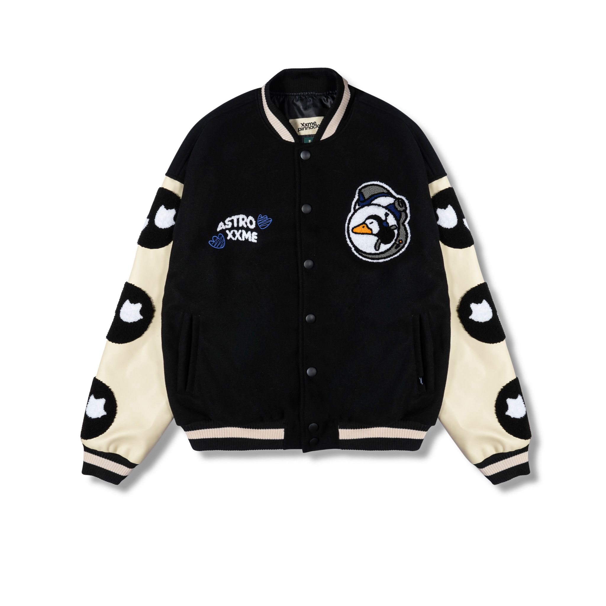  Áo Khoác Astro Weeé Varsity - Black 