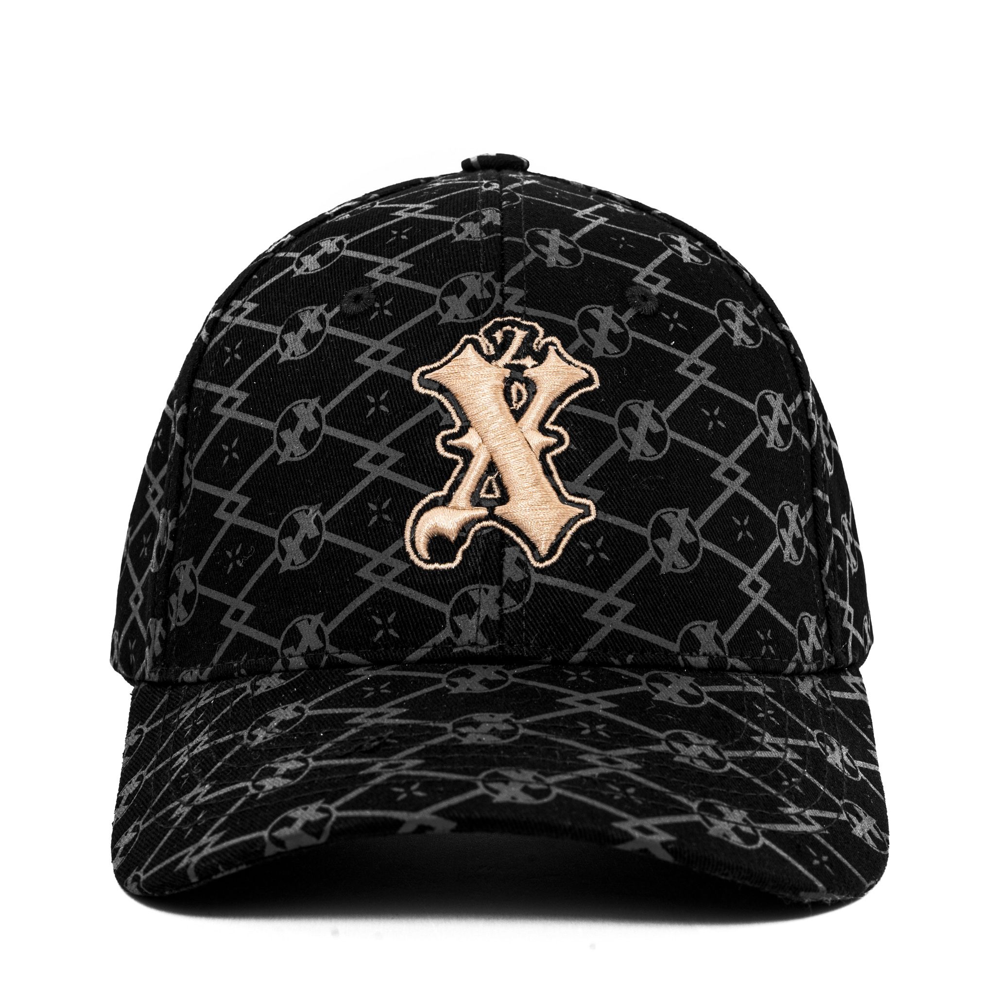 Nón X2 Monogram - Black