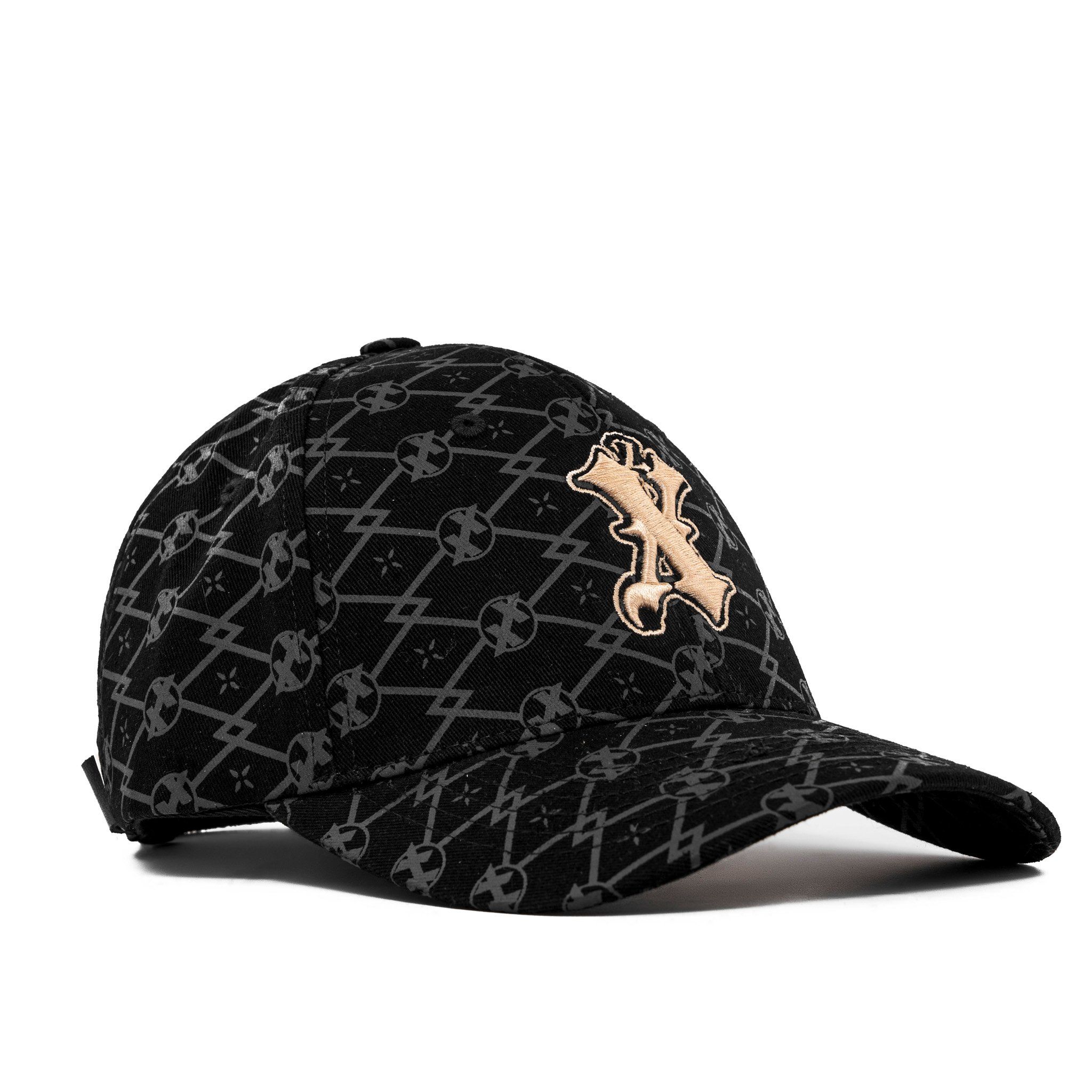 Nón X2 Monogram - Black