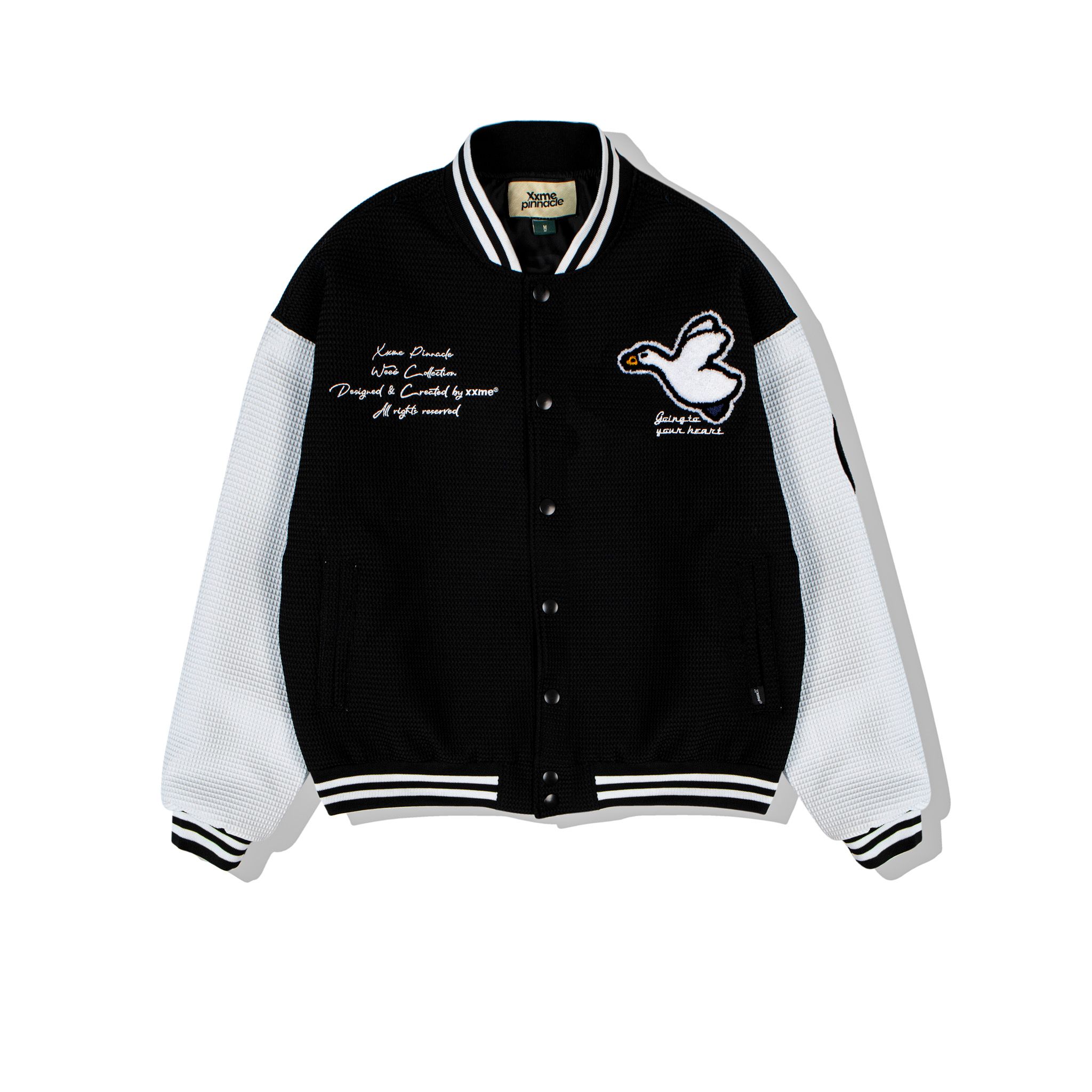 Áo Khoác The Weeé Varsity - Black