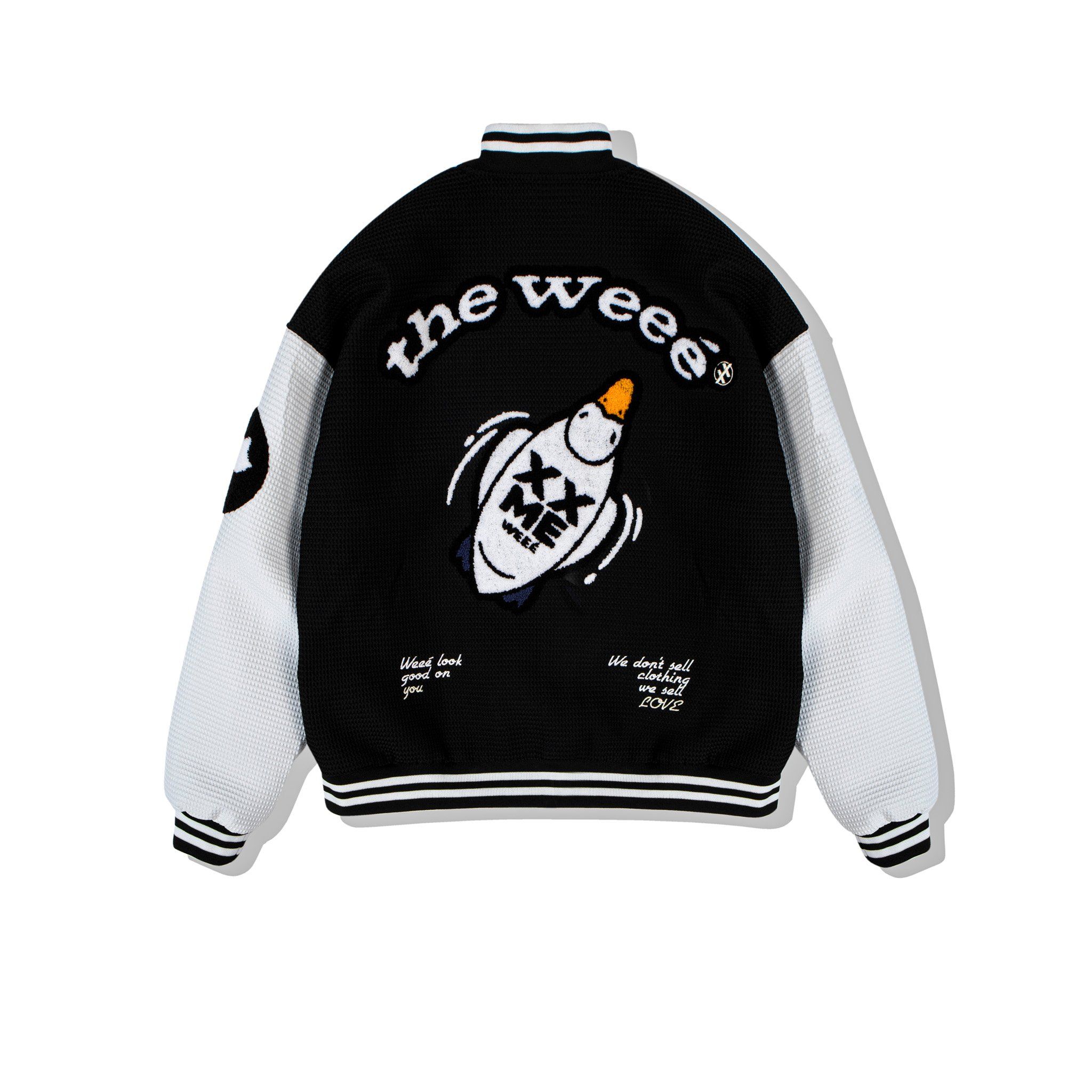 Áo Khoác The Weeé Varsity - Black