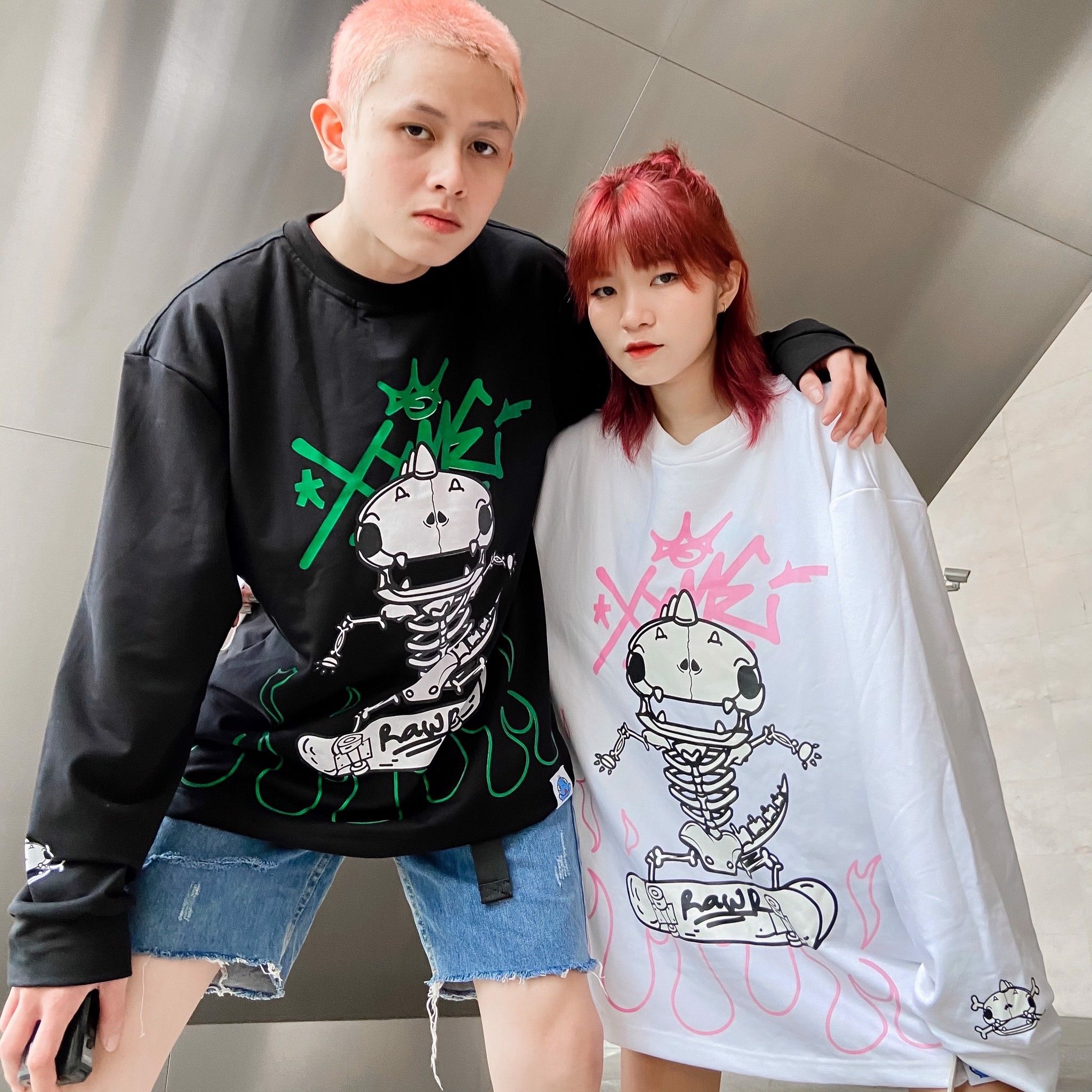 Inside RAWR Sweater - White