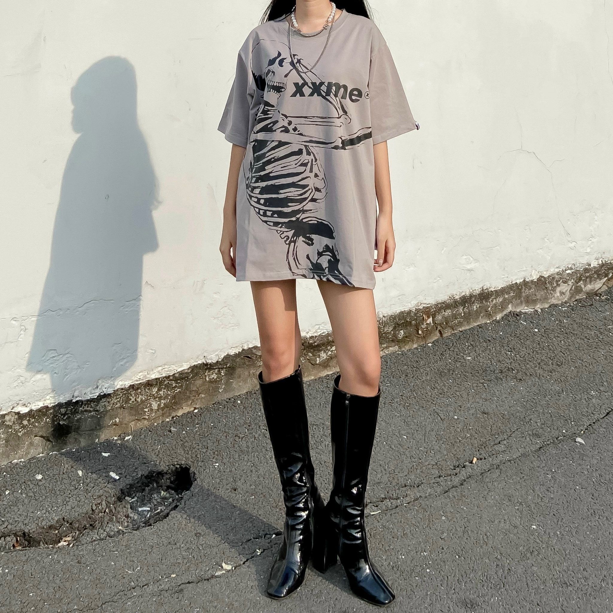 Spooky Tee - Gray