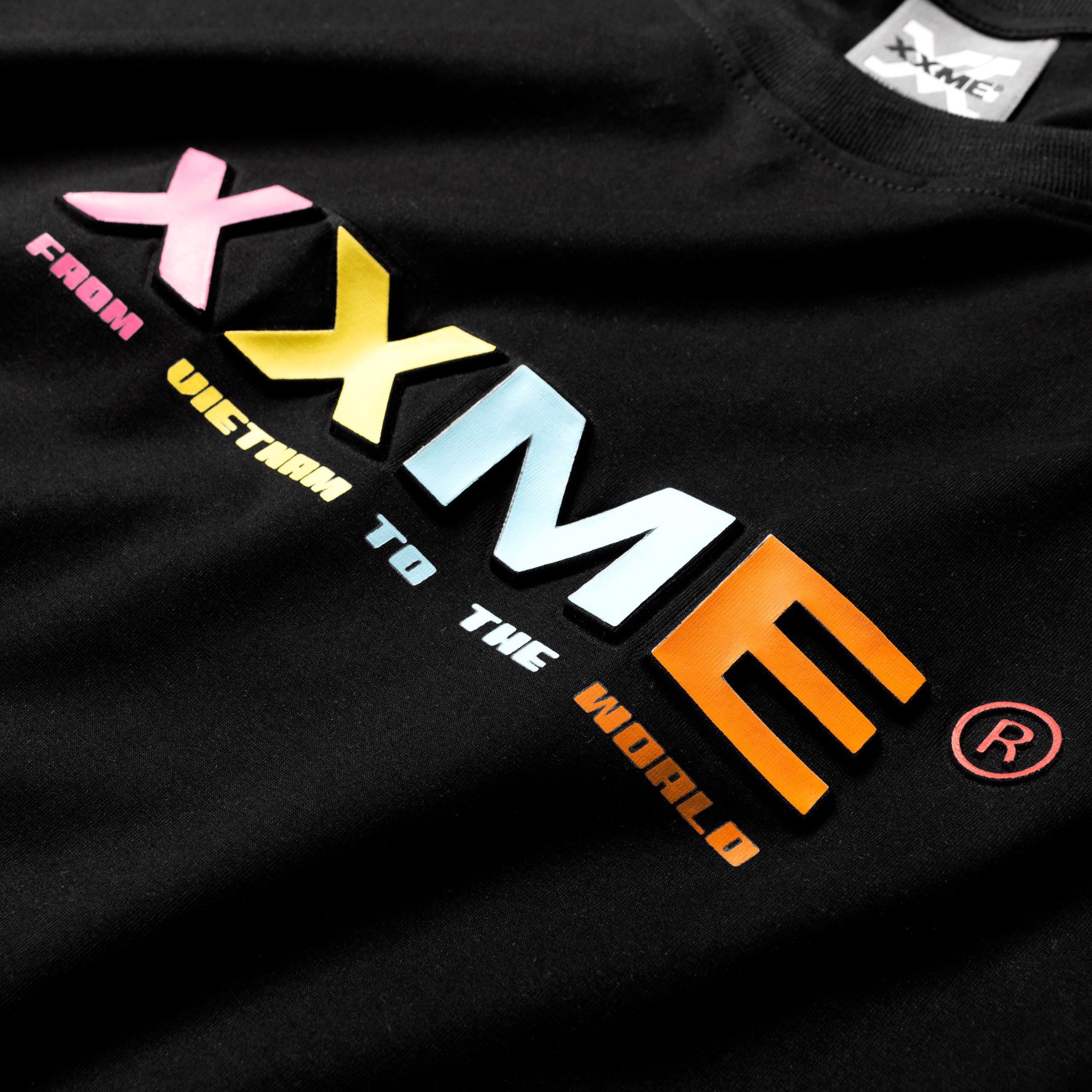  Áo Thun 3D Color XXME Tee - Black 