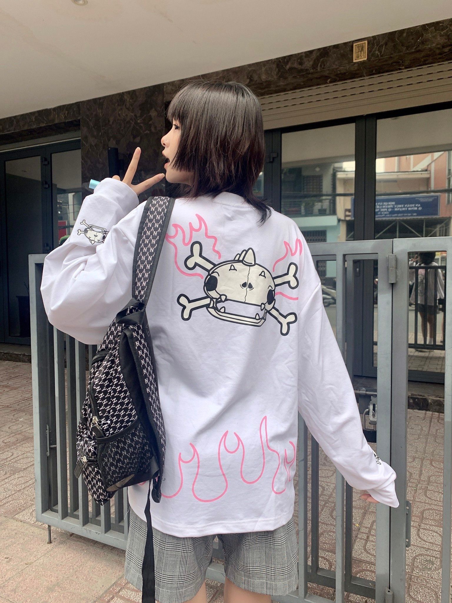 Inside RAWR Sweater - White