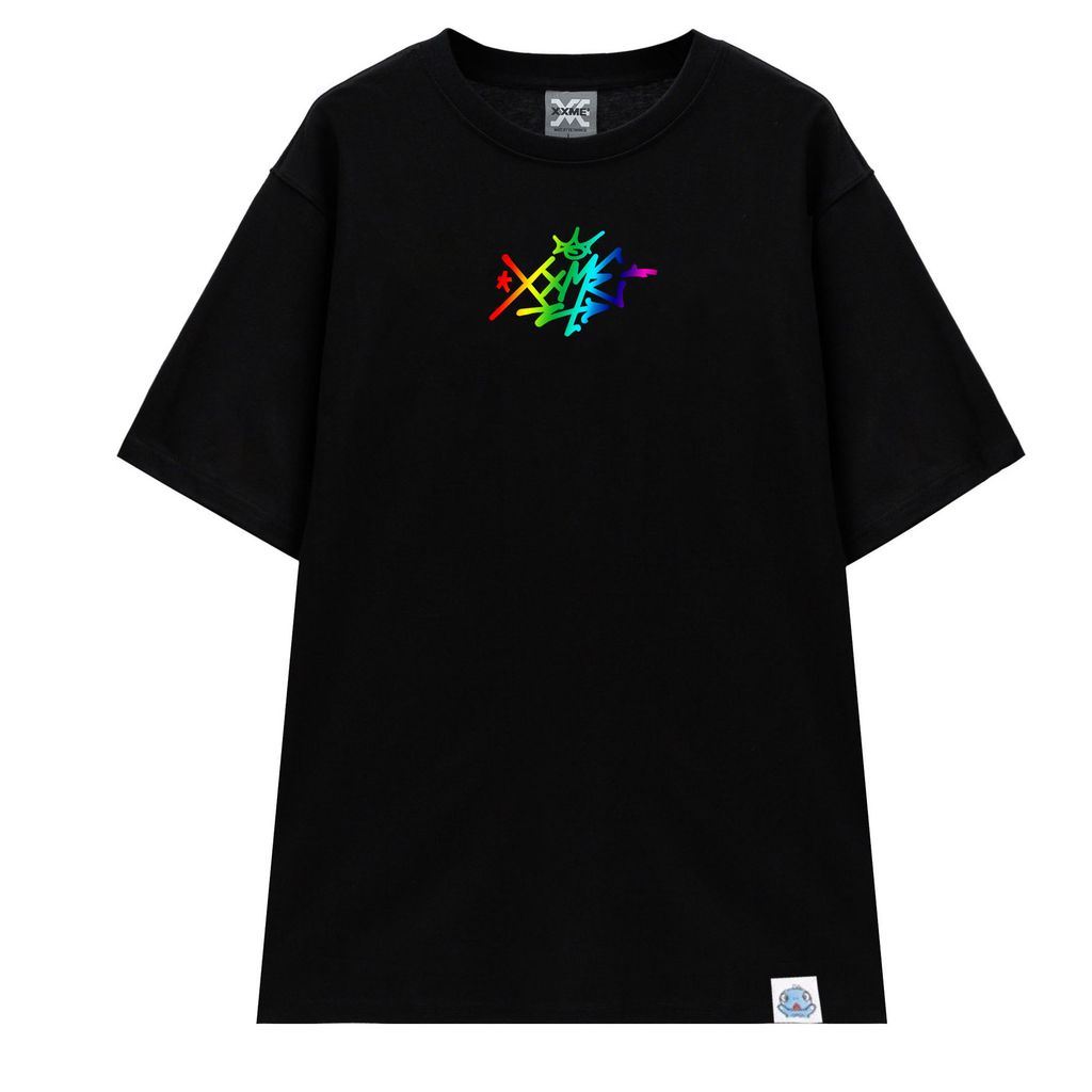  Áo Thun Rainbow Icon - Black 