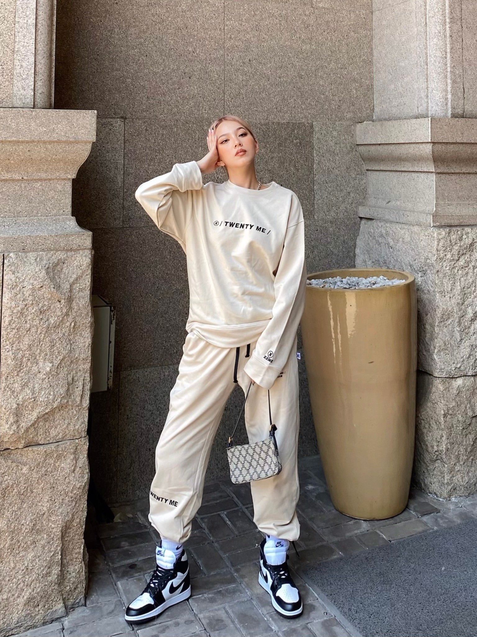 Áo Tay Dài Origin - Beige