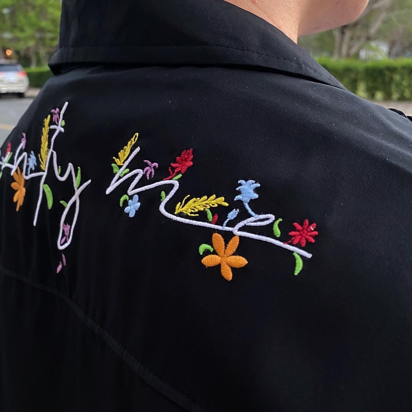 Áo Sơ Mi Floral Shirt - Black