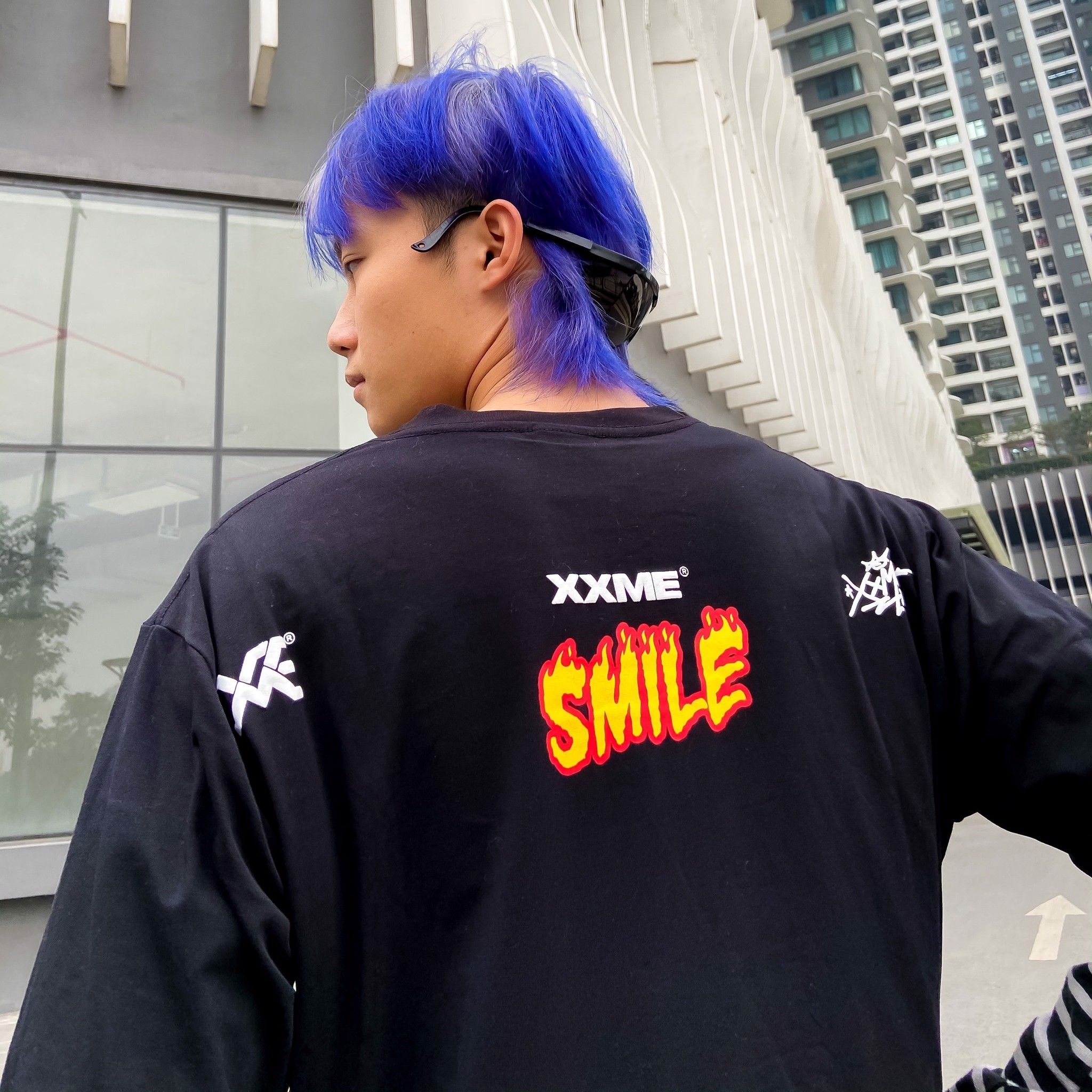 X-RAY RAWR Smile Tee - Black