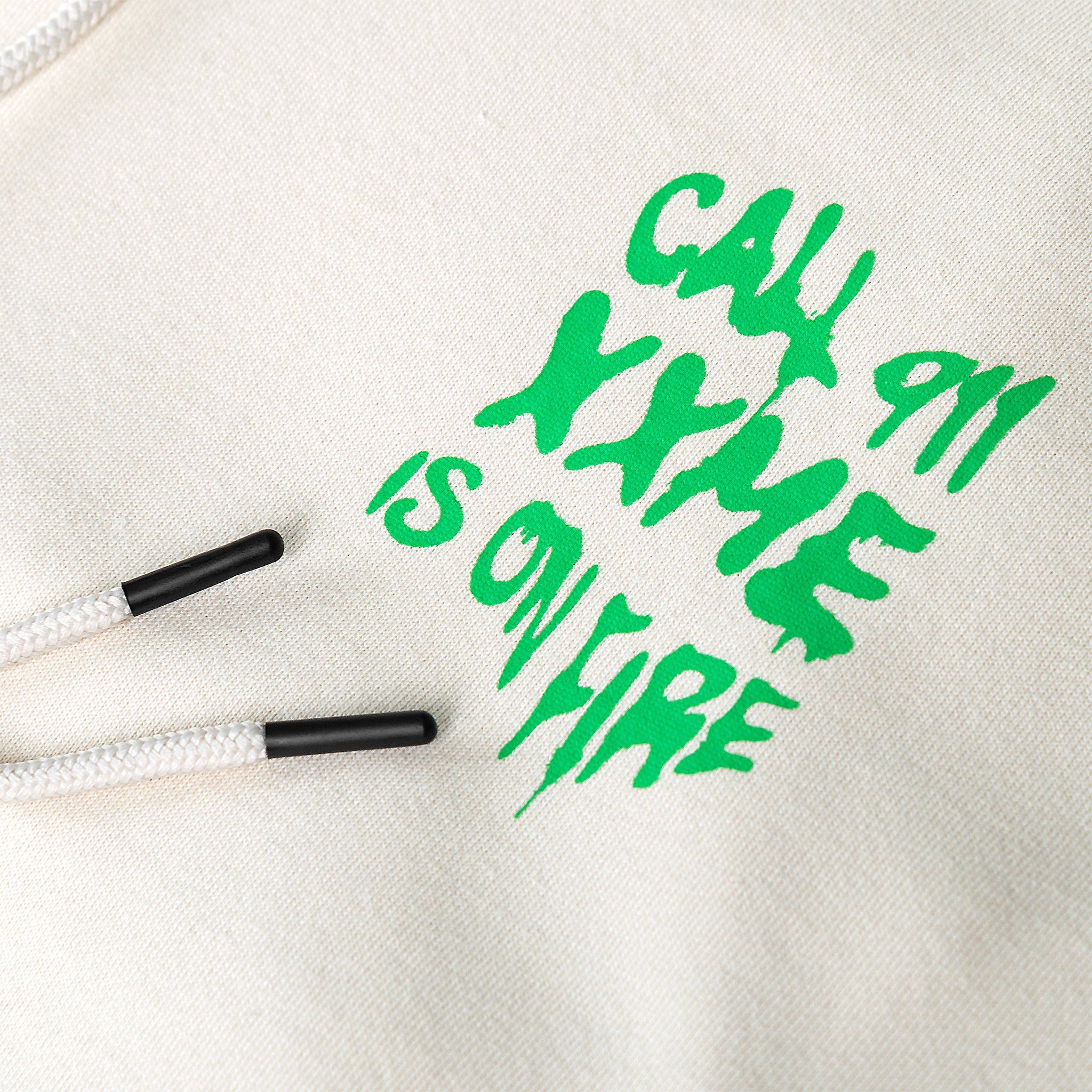 Áo Hoodie XXME On Fire - Beige