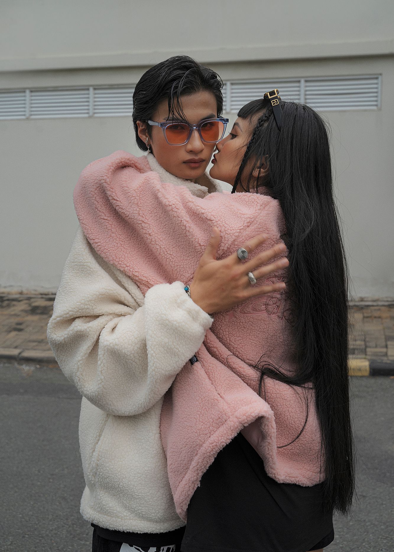 Áo Khoác Global Fleece - Pink