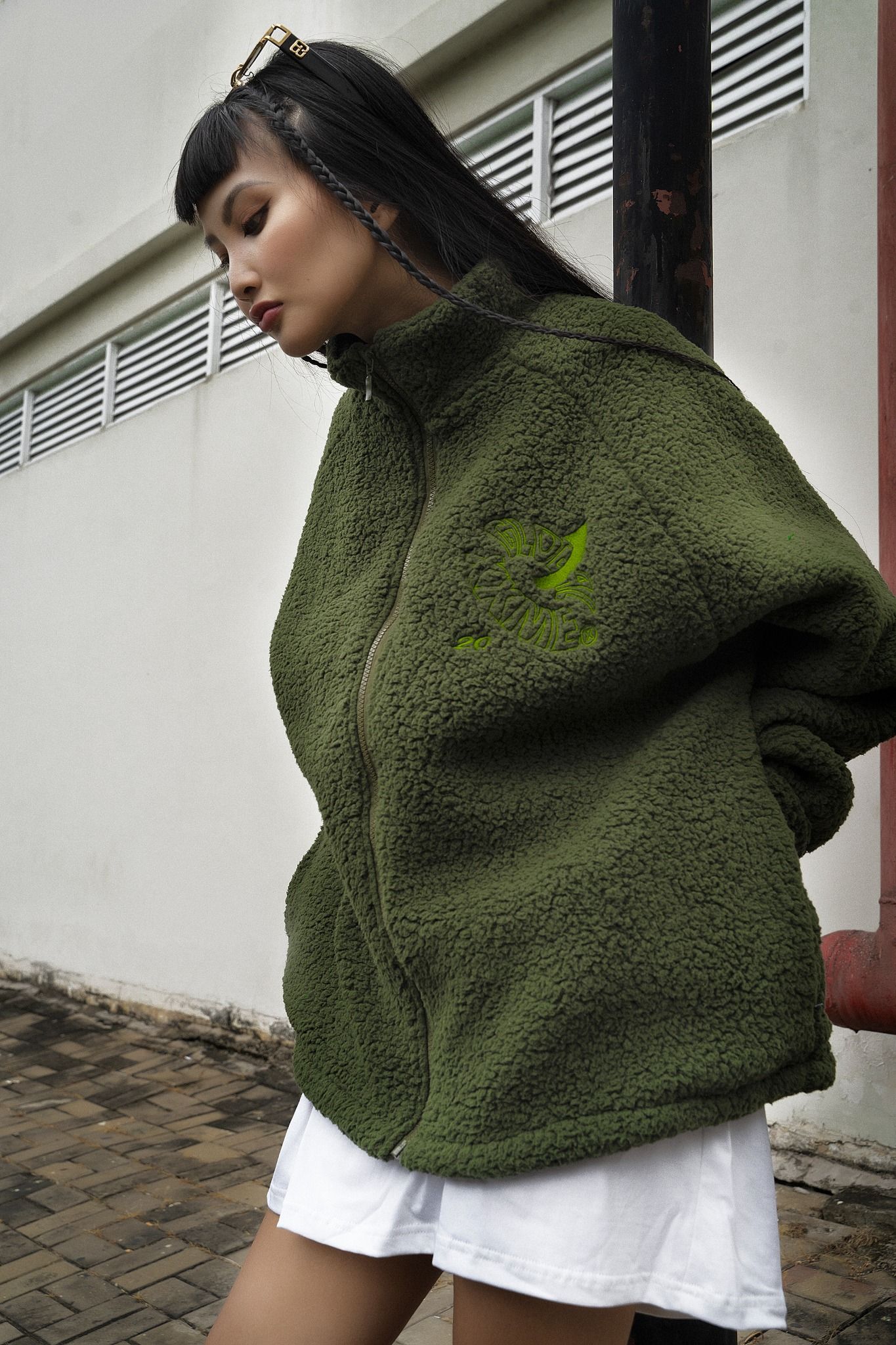  Áo khoác Global Fleece - Pine 