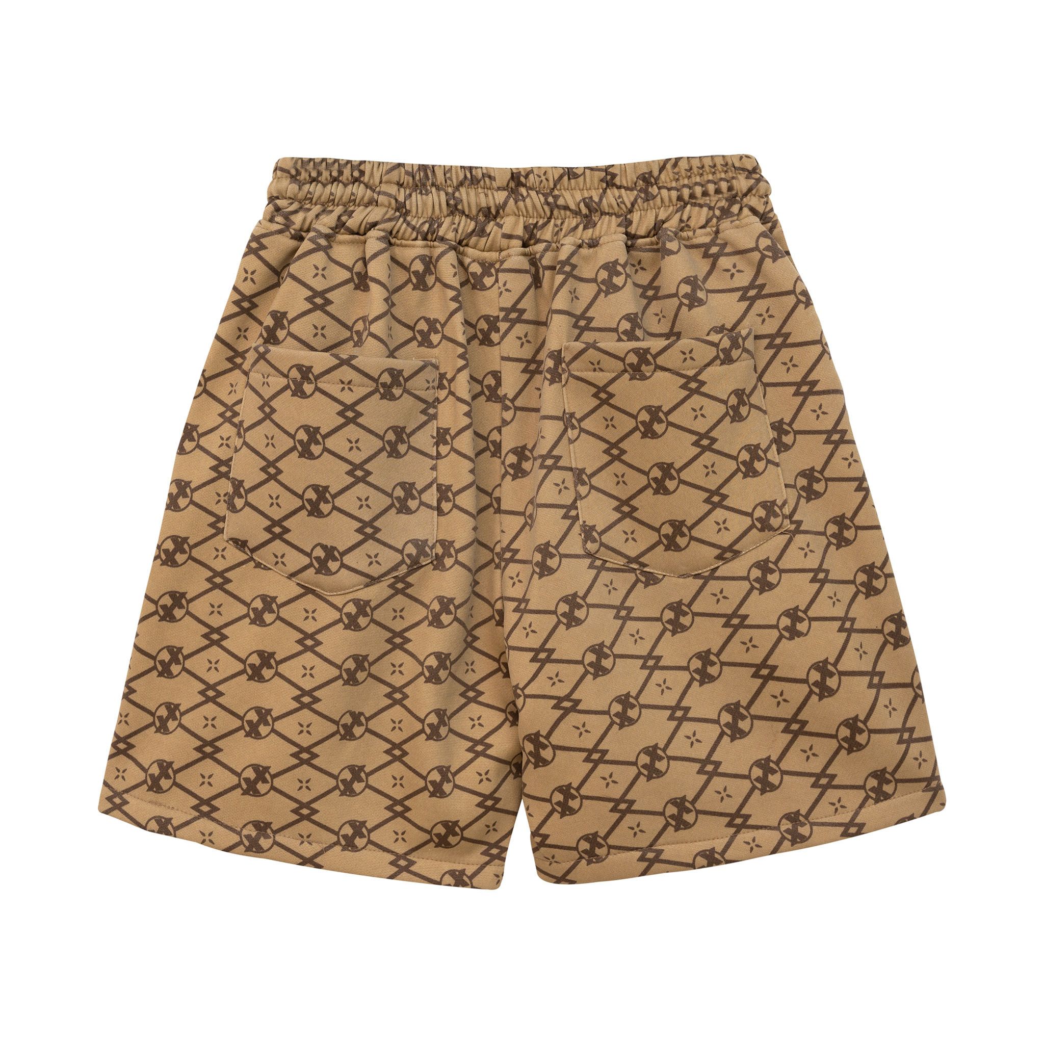 Quần Ngắn X2 Monogram - Beige