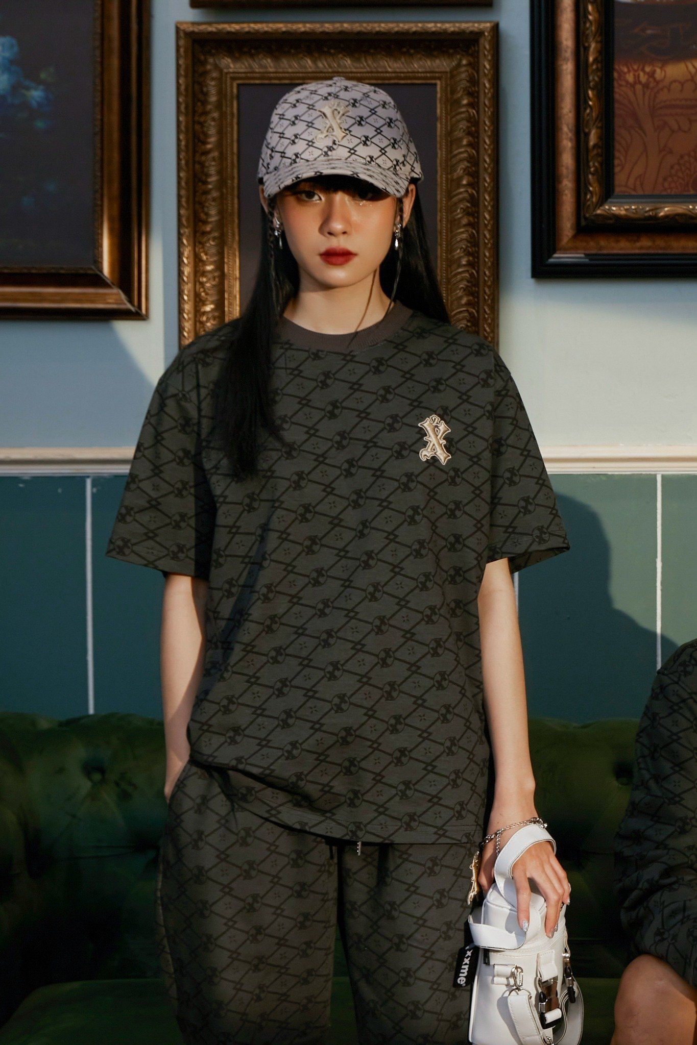 Áo Thun X2 Monogram - Gray