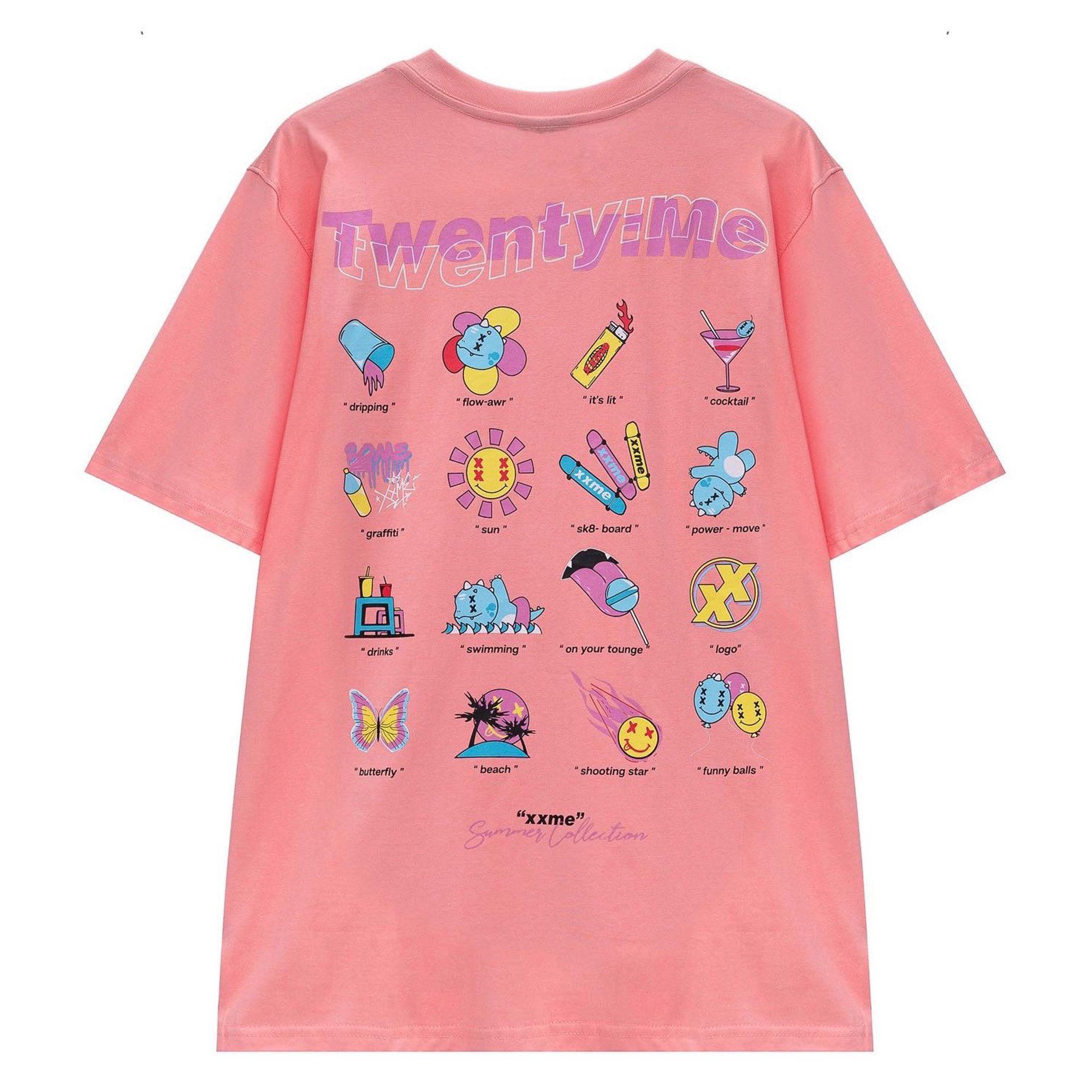 Áo Thun Fancy Rawr - Pink