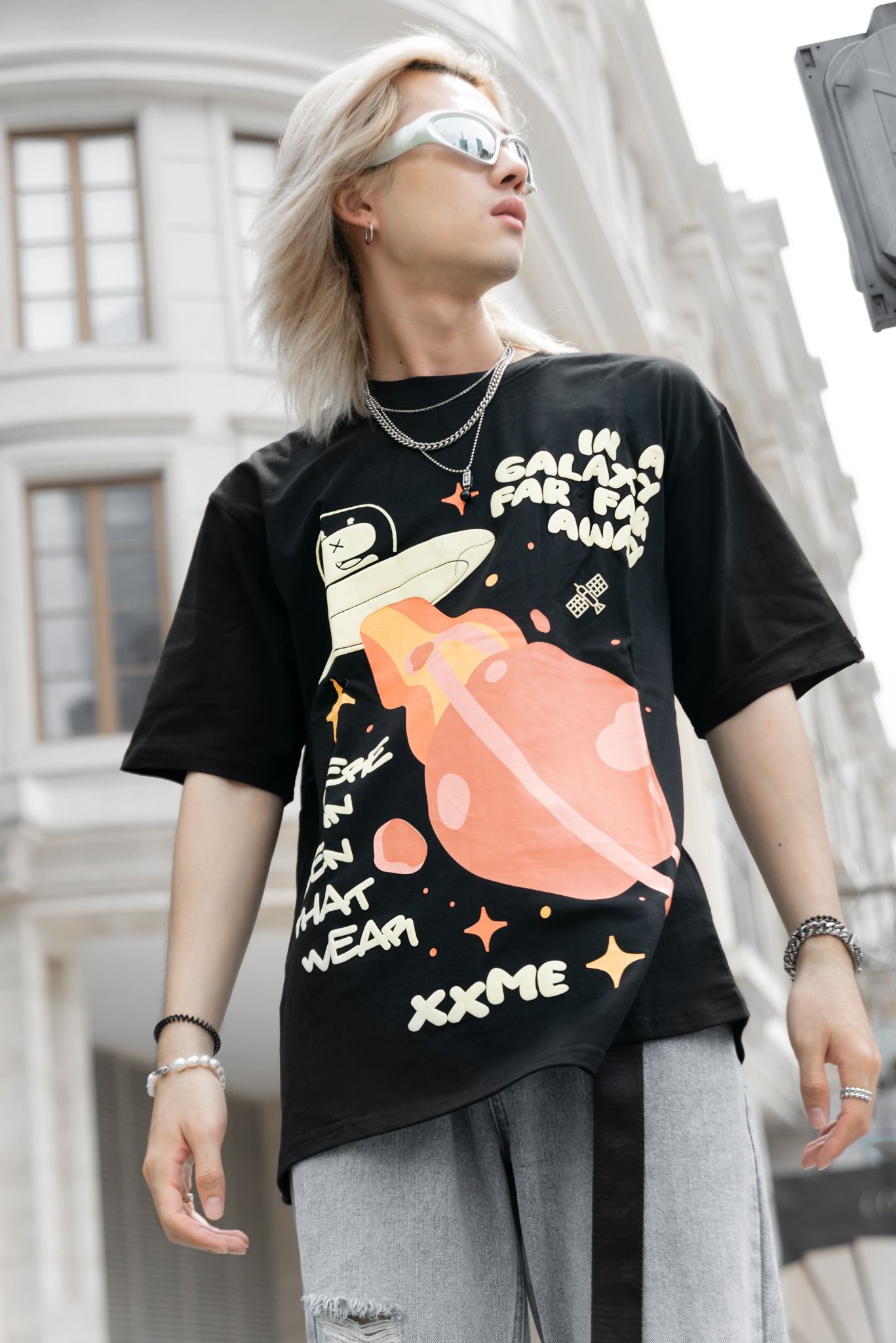 Áo Thun Galaxy FarFar - Black