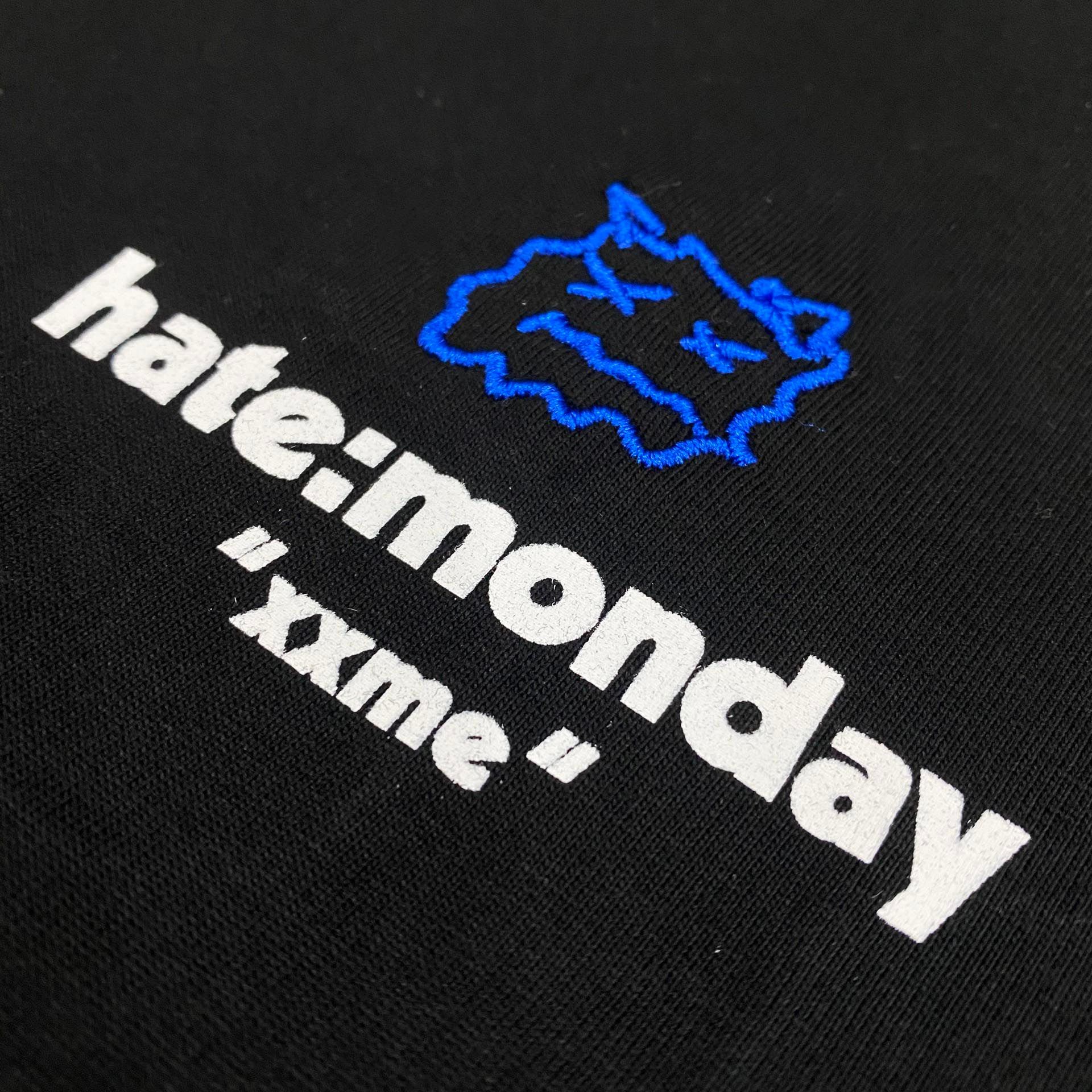 Áo Thun Hate Monday - Black