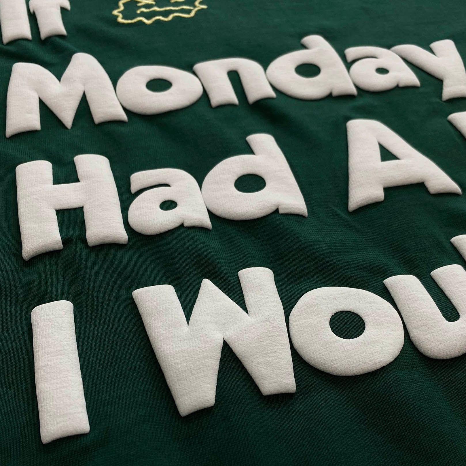 Áo Thun Hate Monday - Dark Green