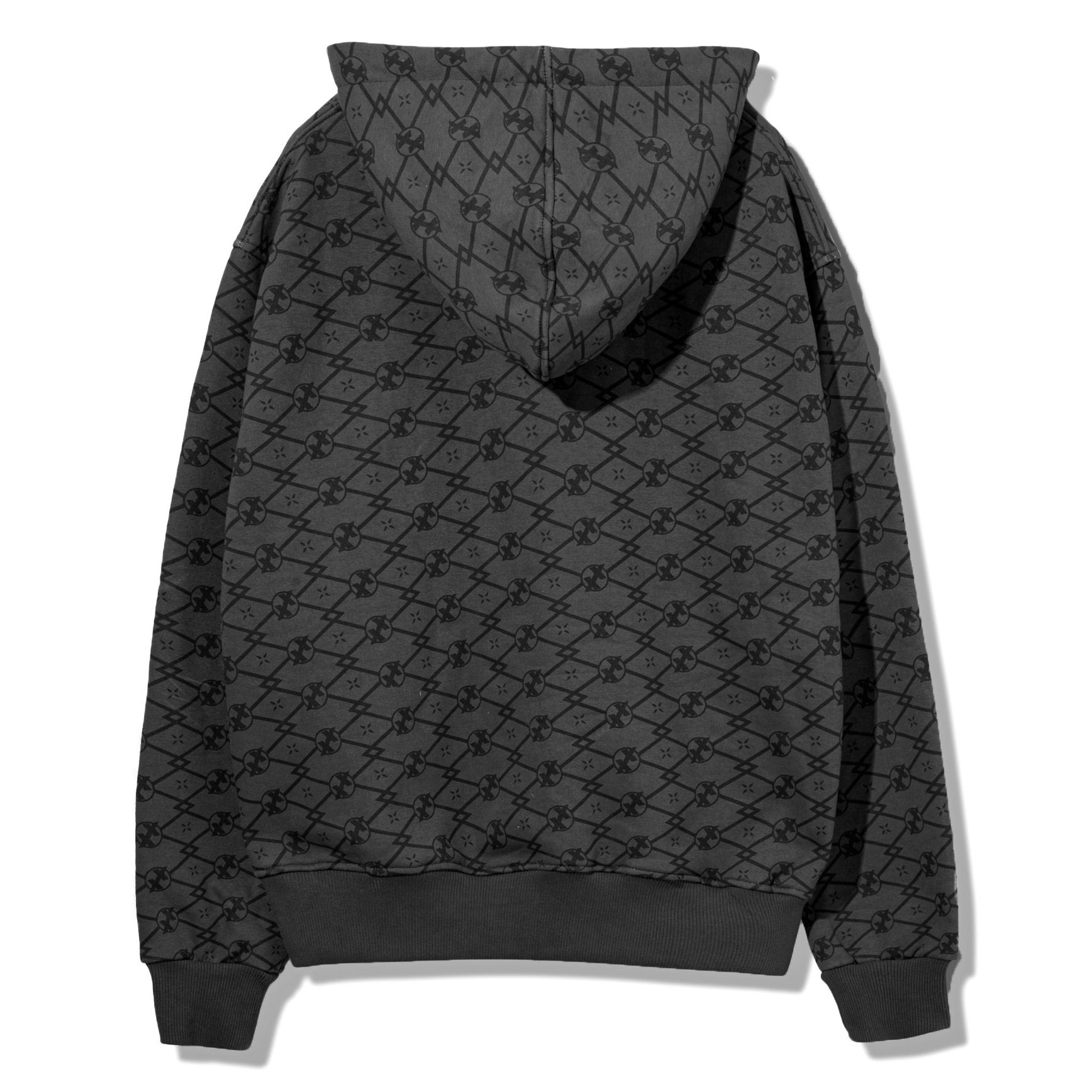 Áo Hoodie X2 Monogram - Gray