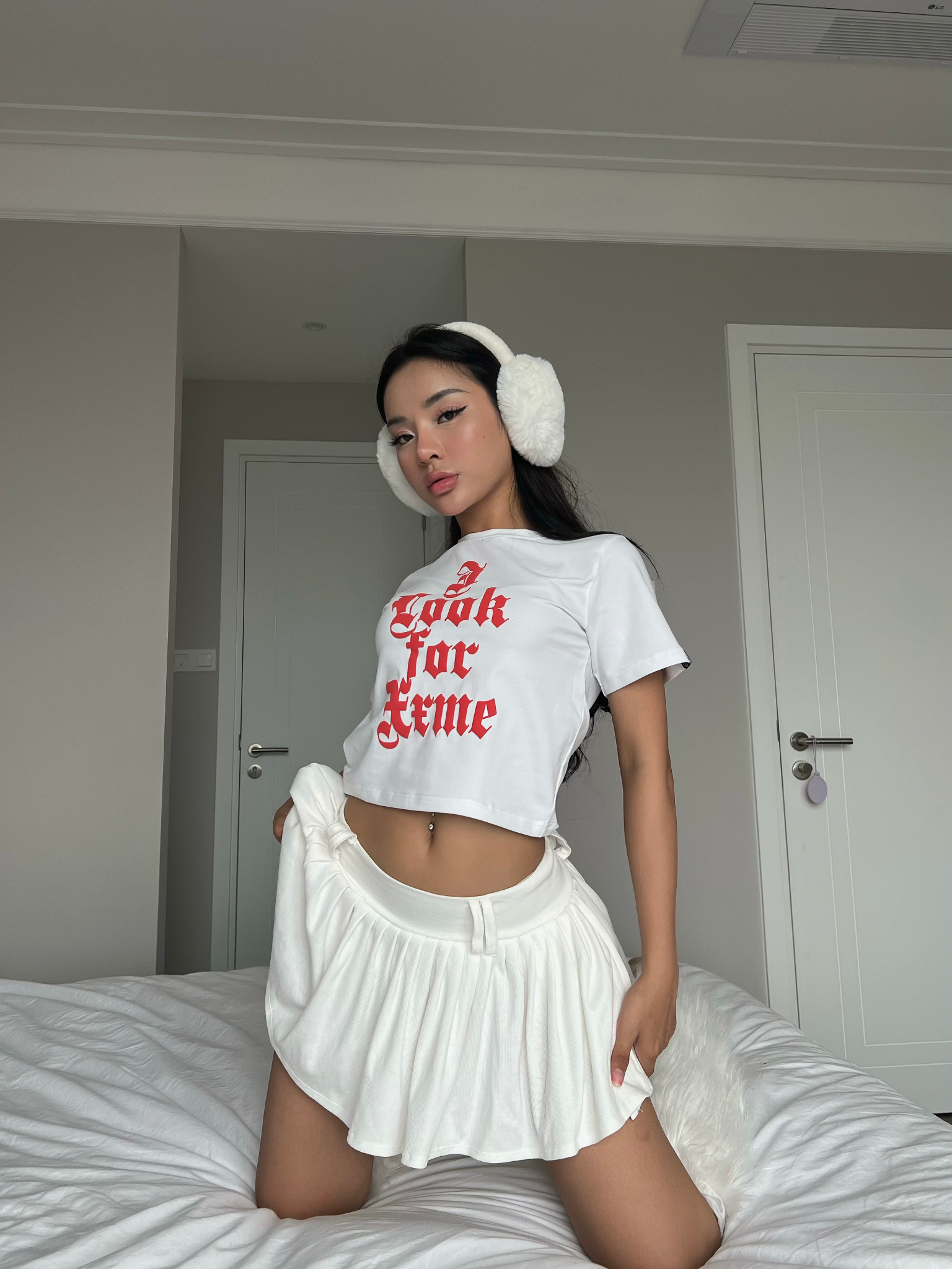 Áo Thun Nữ ILFXX - White