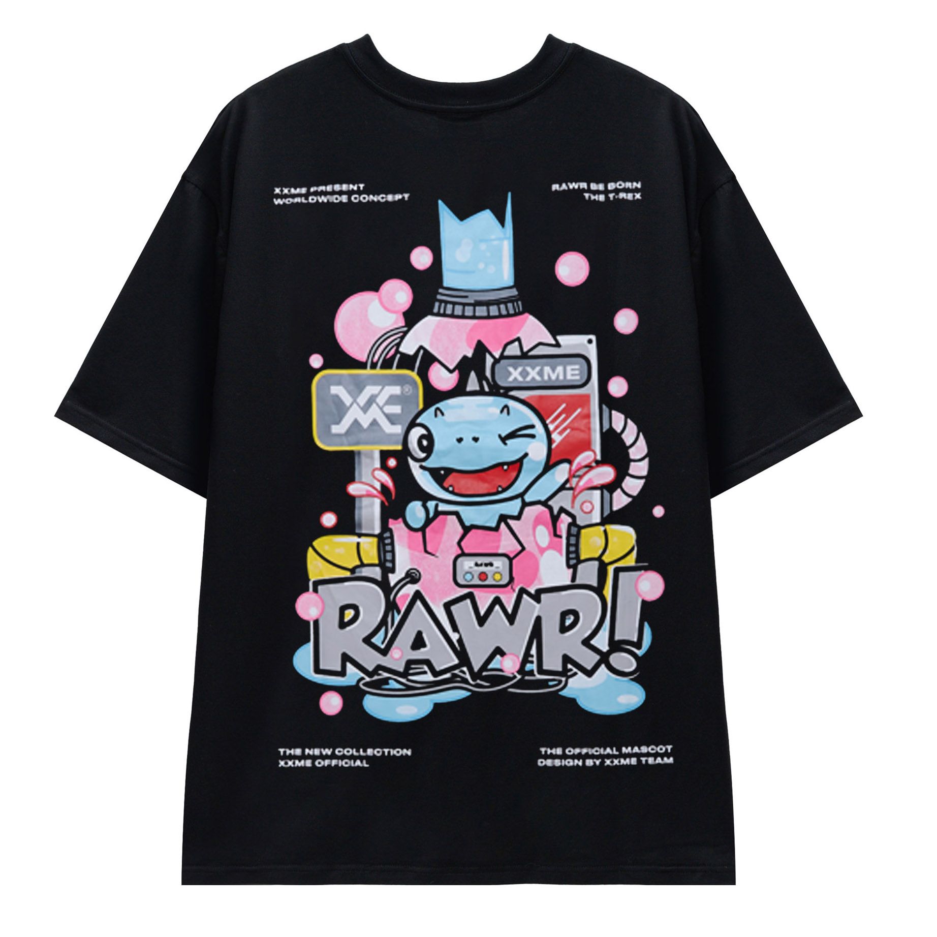 Áo Thun RAWR - Lab Tshirt - BLACK