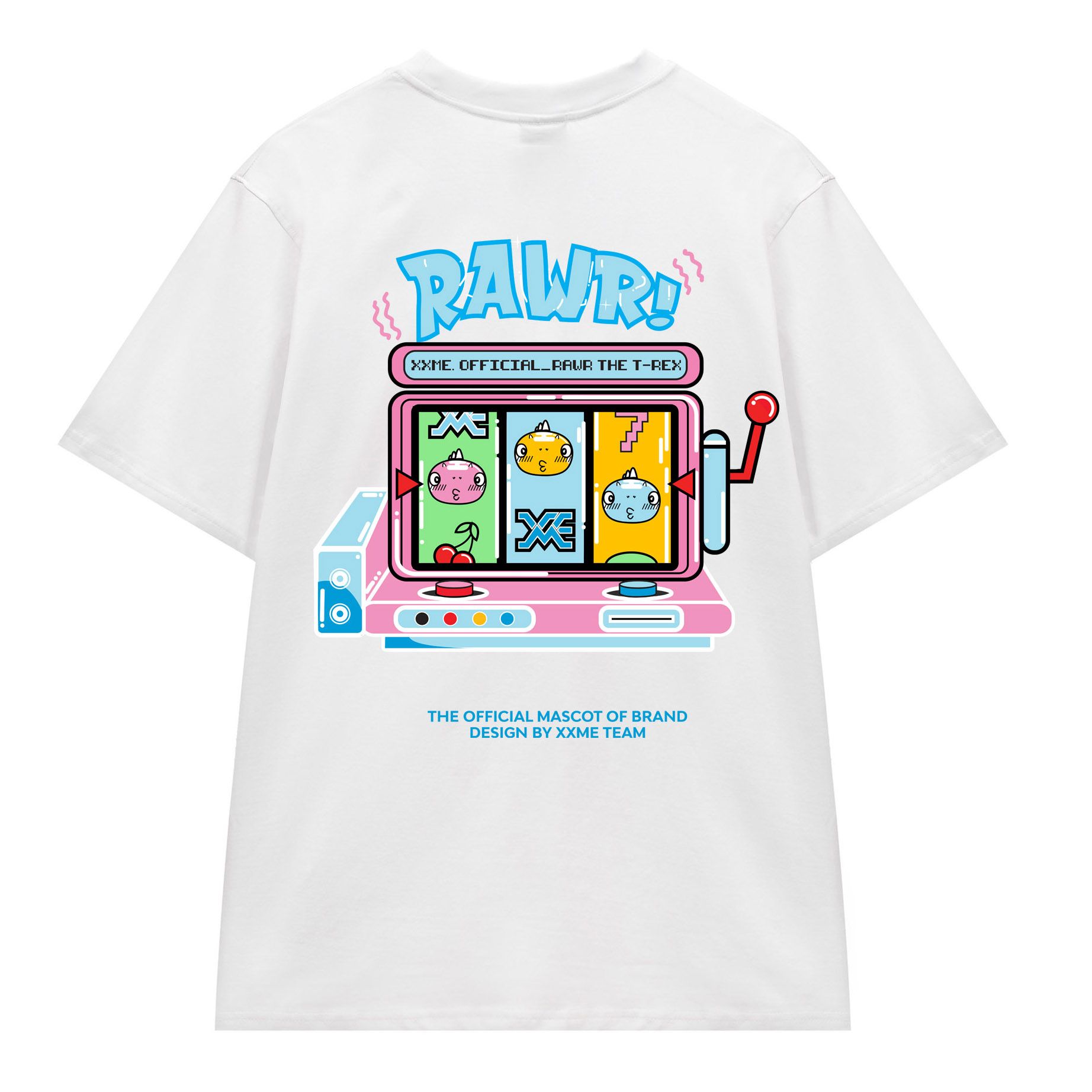 Áo Thun RAWR Lucky Coin Tshirt - White